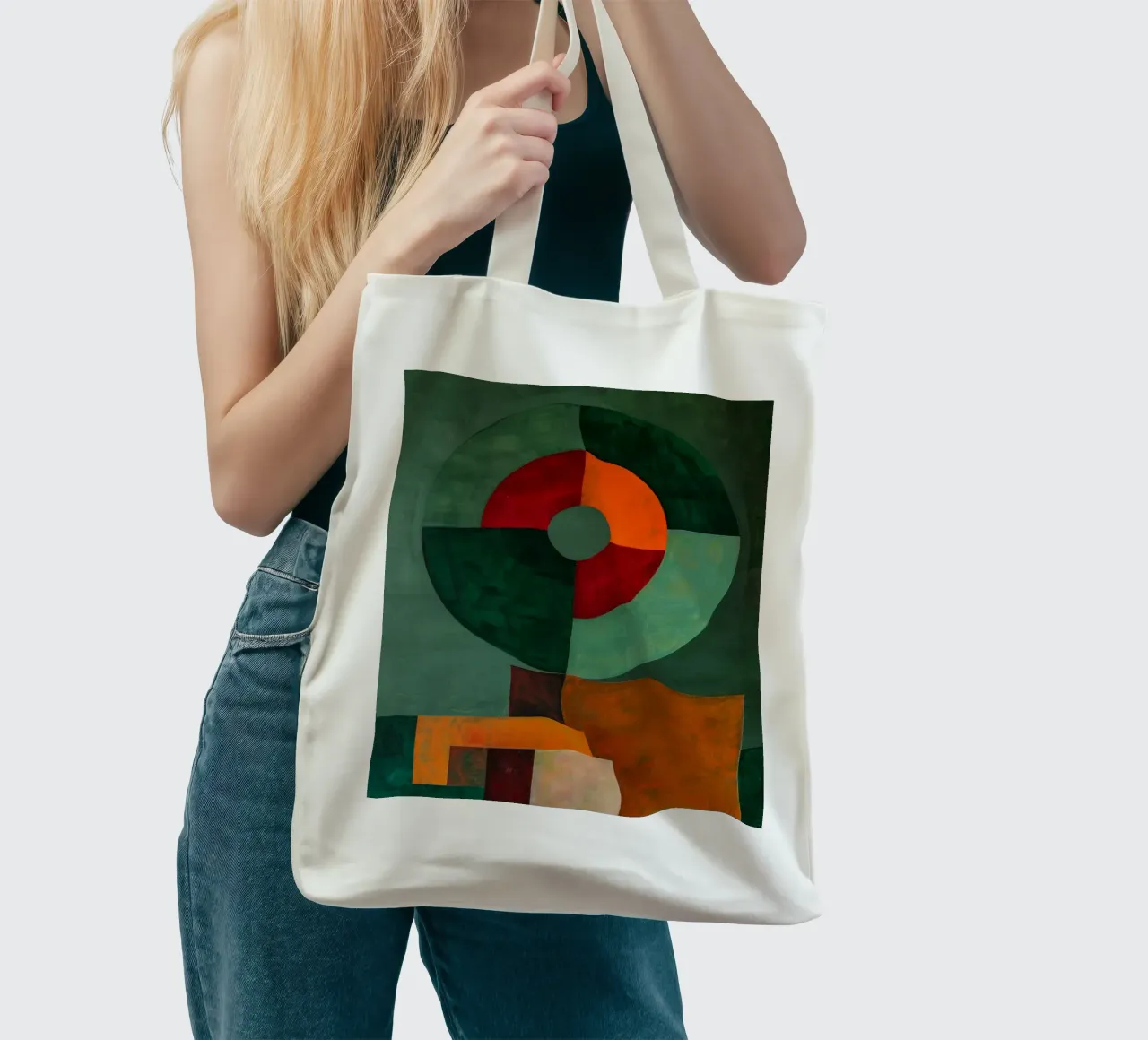 Study of Form and Color jute draagtas van Mosaic Dialogue