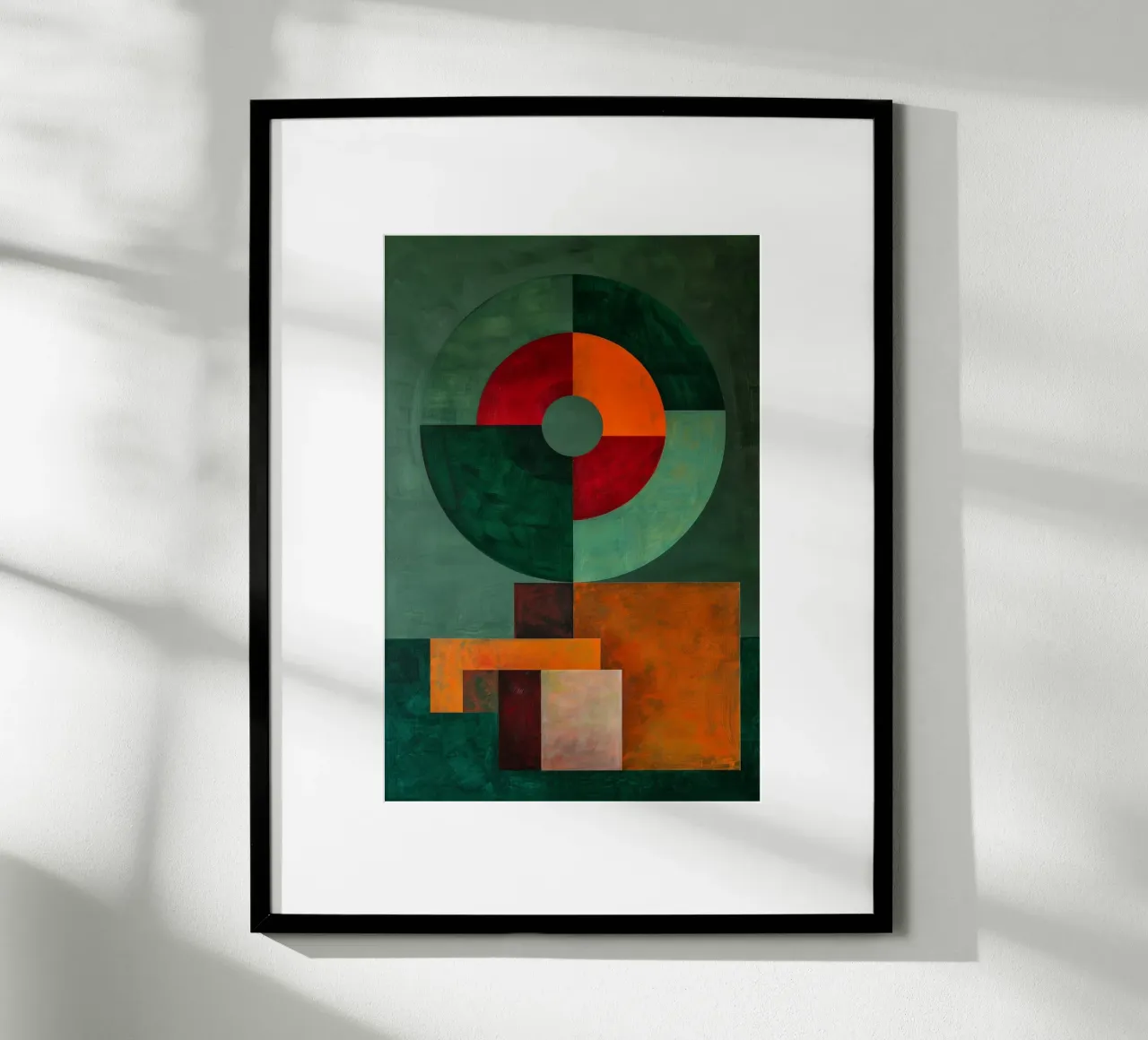 Study of Form and Color poster van Mosaic Dialogue
