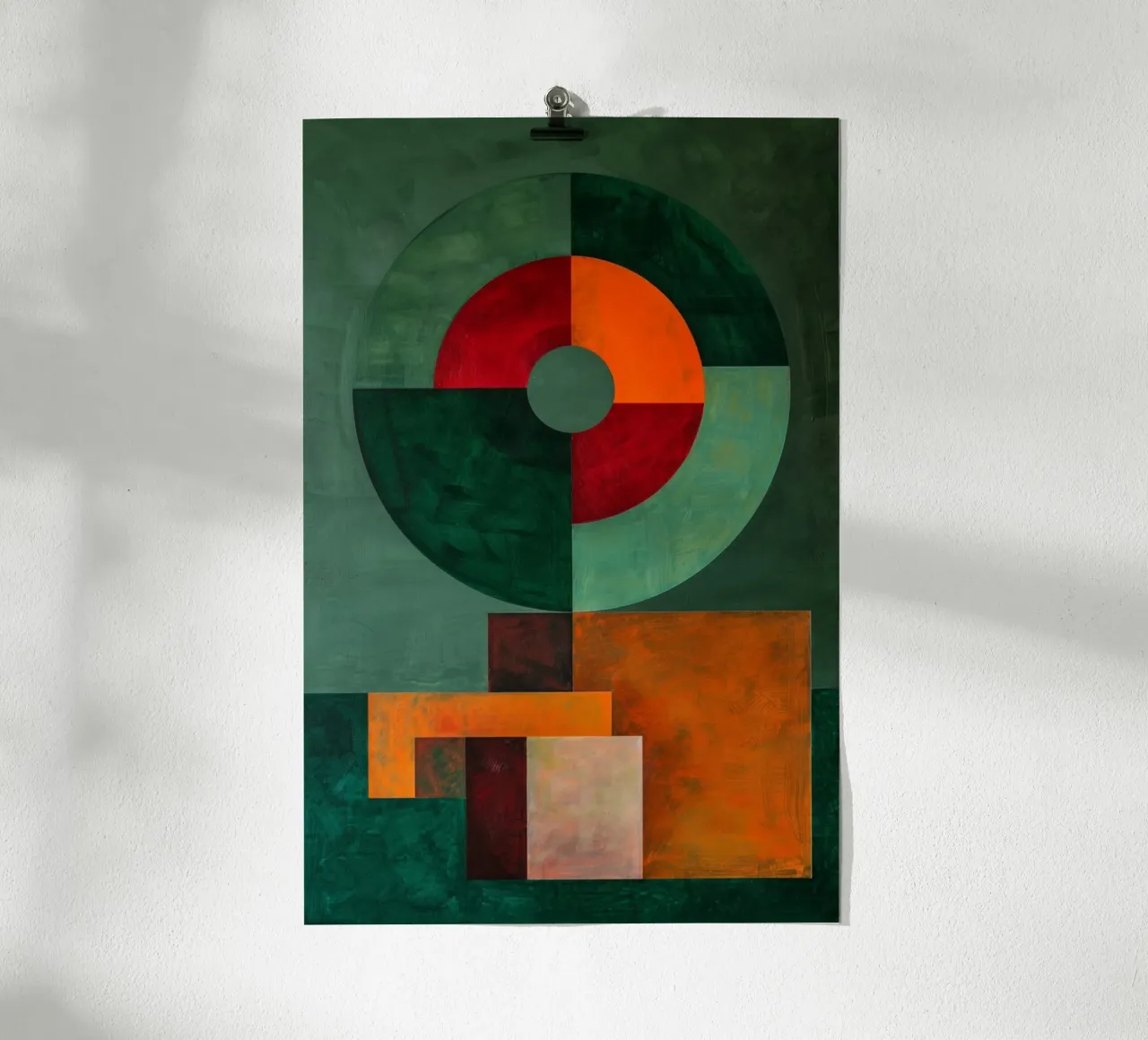 Study of Form and Color poster van Mosaic Dialogue