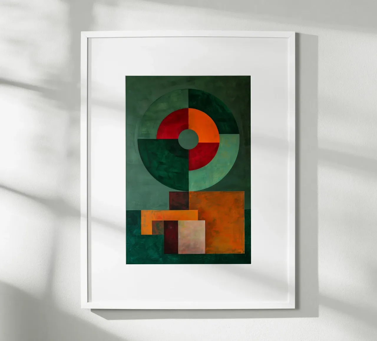 Study of Form and Color poster van Mosaic Dialogue