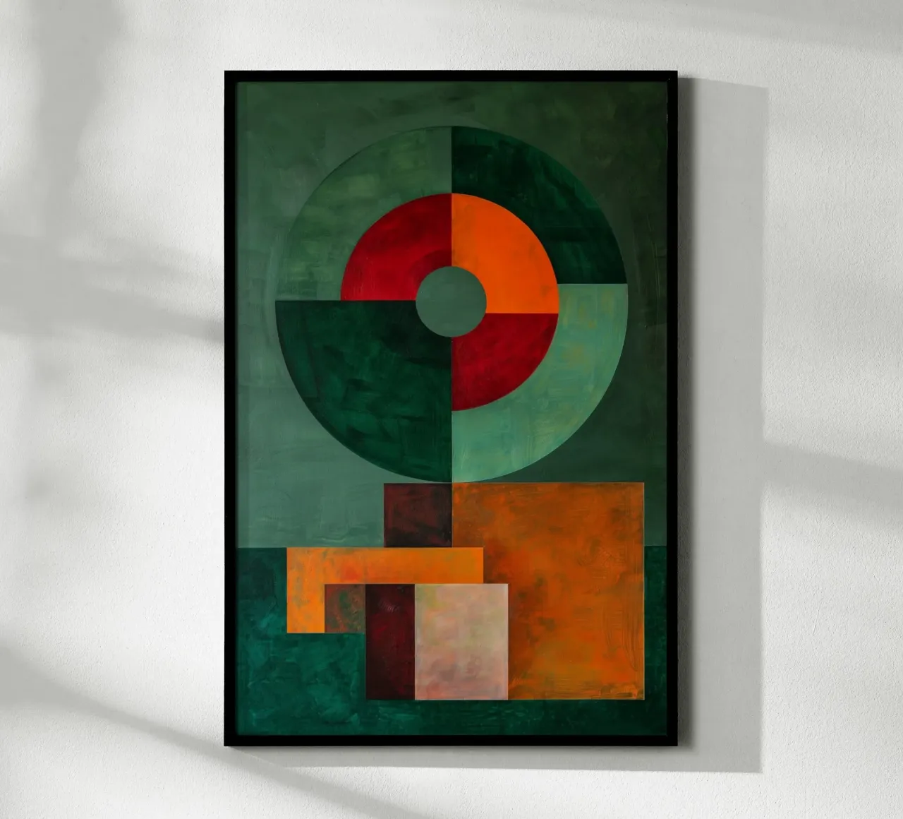 Study of Form and Color poster van Mosaic Dialogue