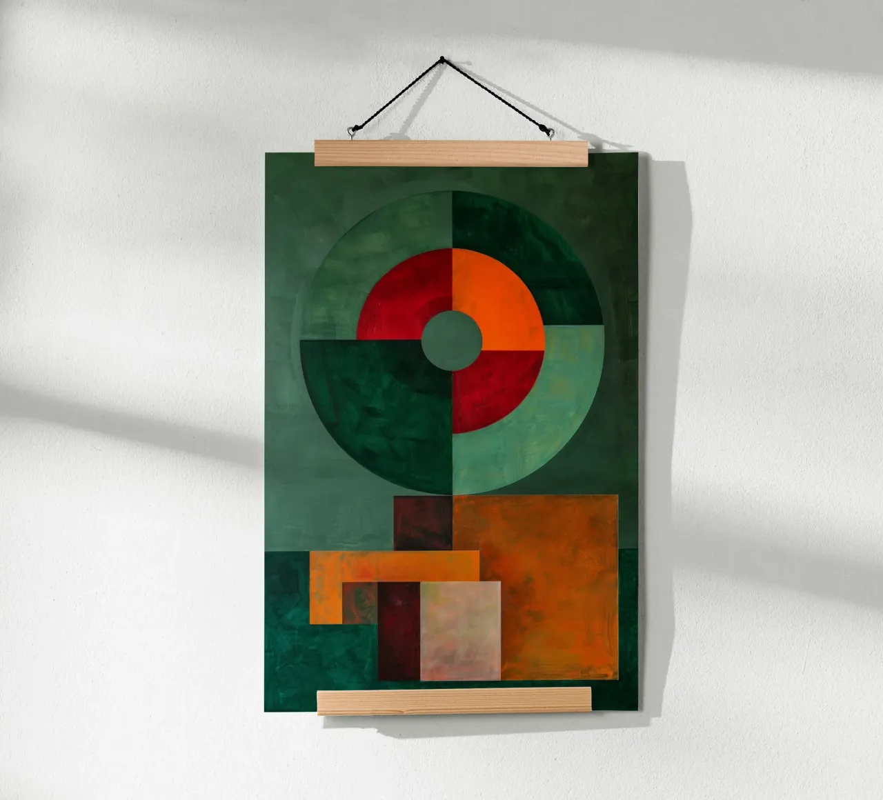 Study of Form and Color poster van Mosaic Dialogue