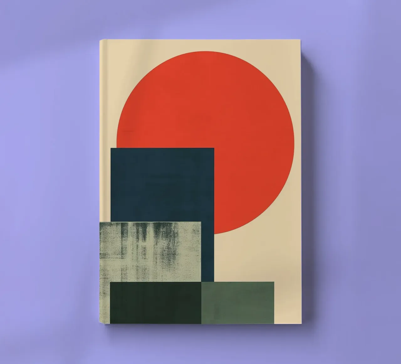 Sun Over Blocks Notizbuch von Mosaic Dialogue