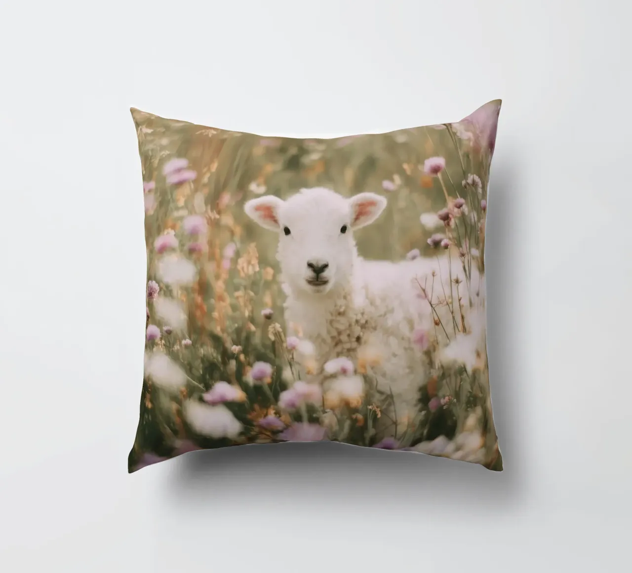 Cheep In Bloom cuscino da treechild