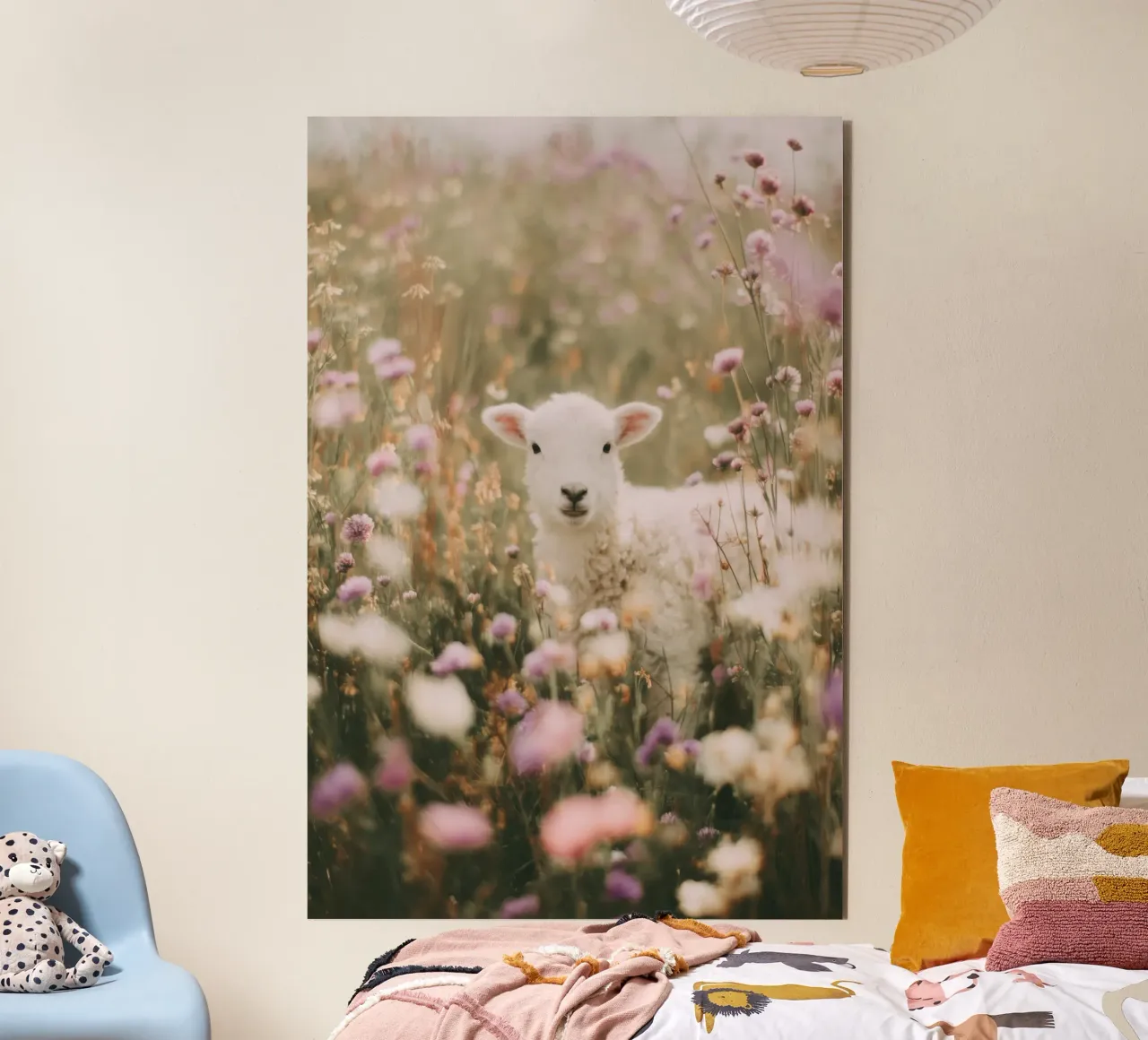 Cheep In Bloom alluminio dibond da treechild