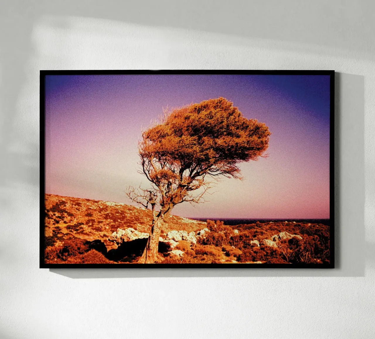Crete Heat poster van BLAEK Design Studio
