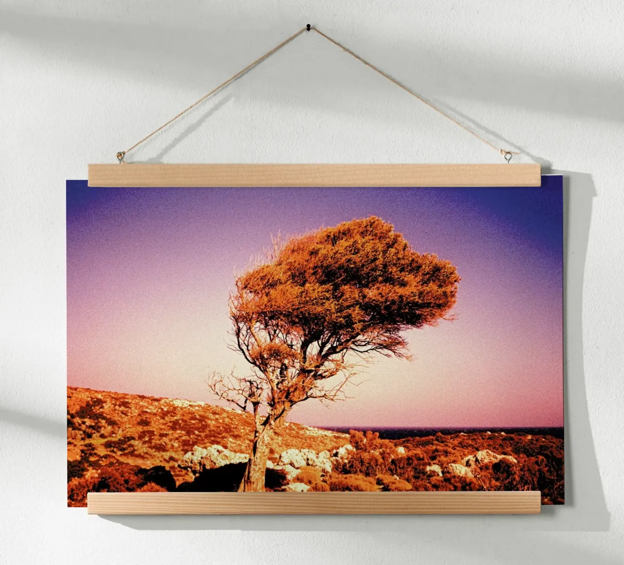 Crete Heat poster van BLAEK Design Studio