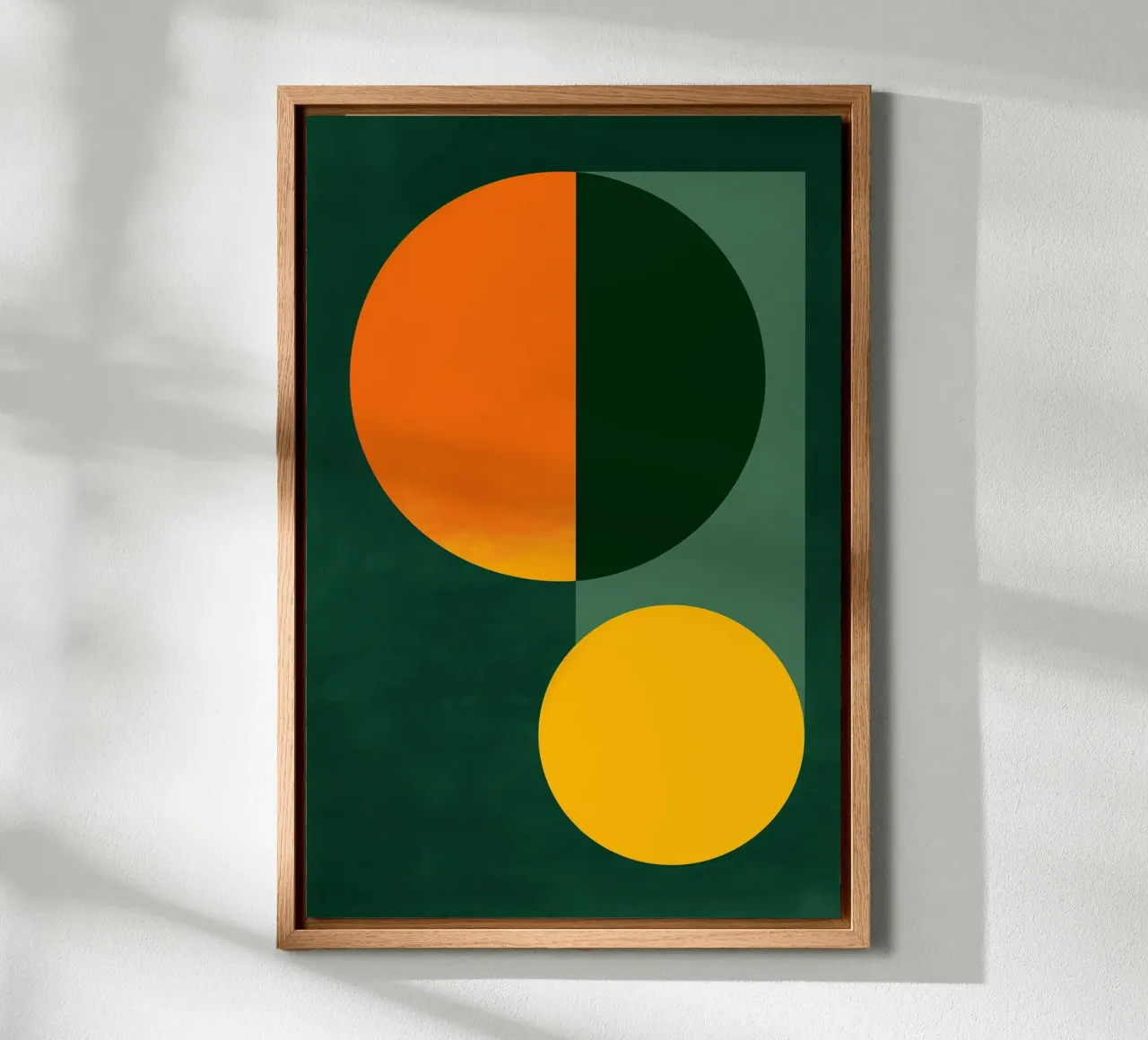 Dual Circles alluminio dibond da Geometrica