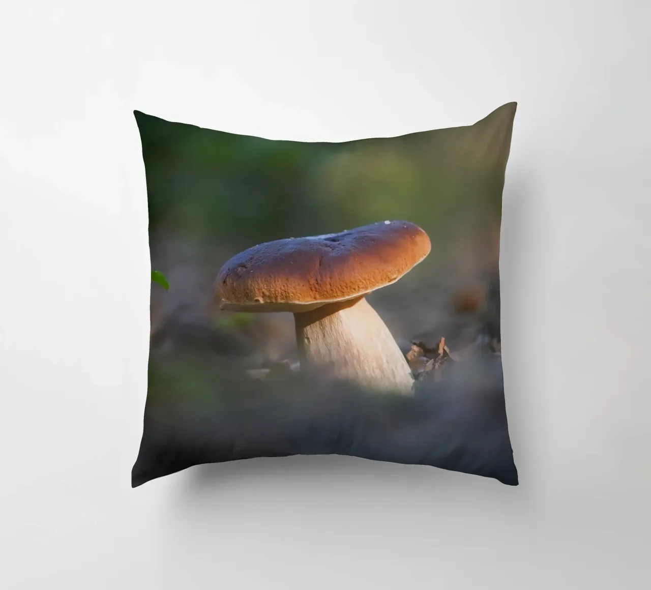 Autumn funghi cuscino da Tom's Wildlife