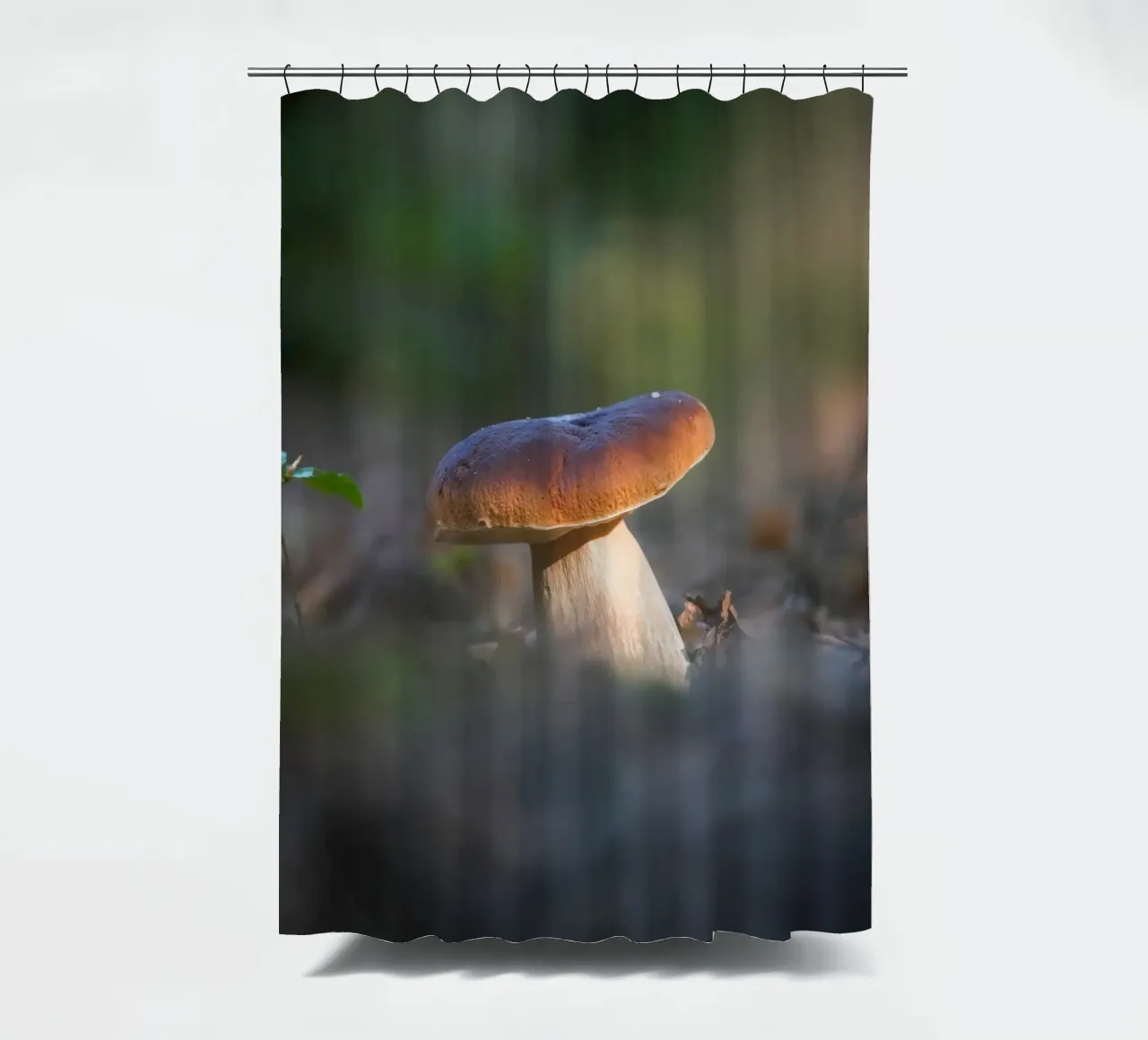 Autumn funghi tenda da doccia da Tom's Wildlife