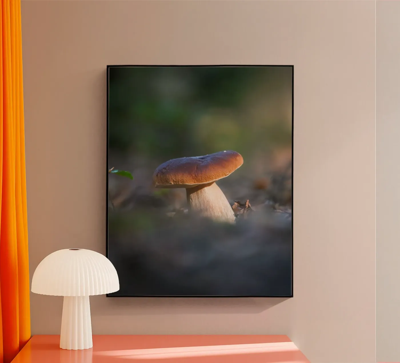 Autumn funghi plexiglass da Tom's Wildlife