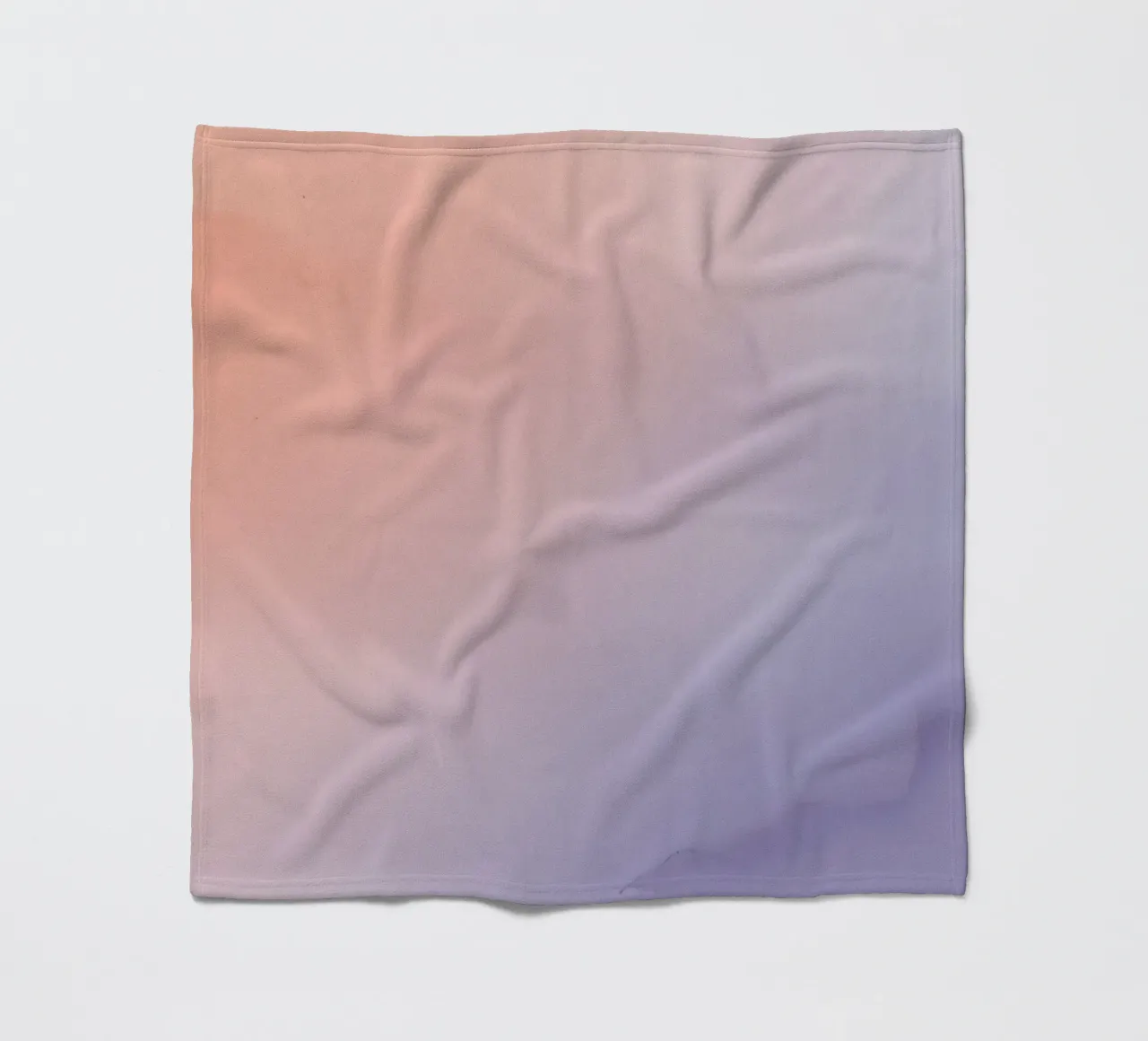 Peach to Lavender Gradient Background fleece blanket by DesignDoodle