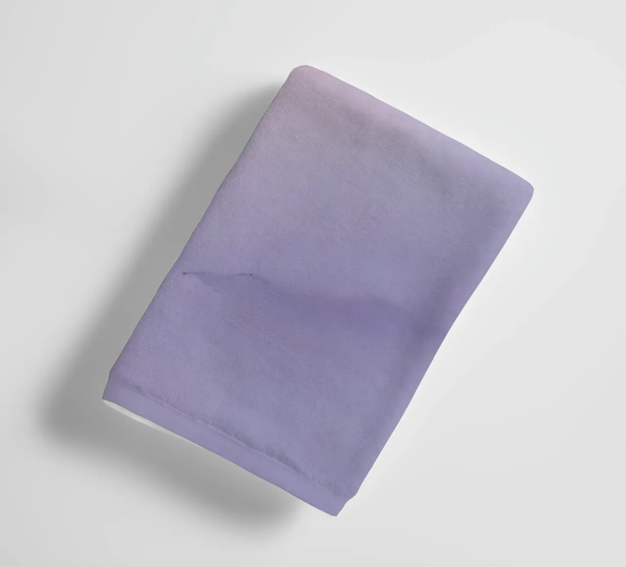 Peach to Lavender Gradient Background towel by DesignDoodle