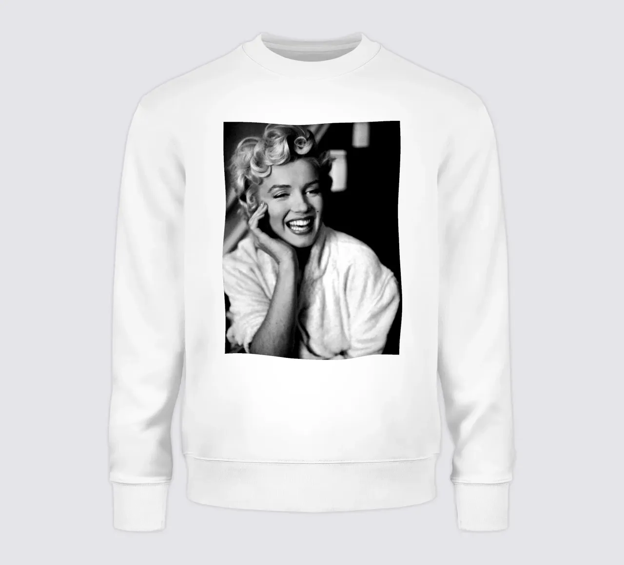 Marilyn Monroe Vintage in bianco e nero felpa da valentinomartinst