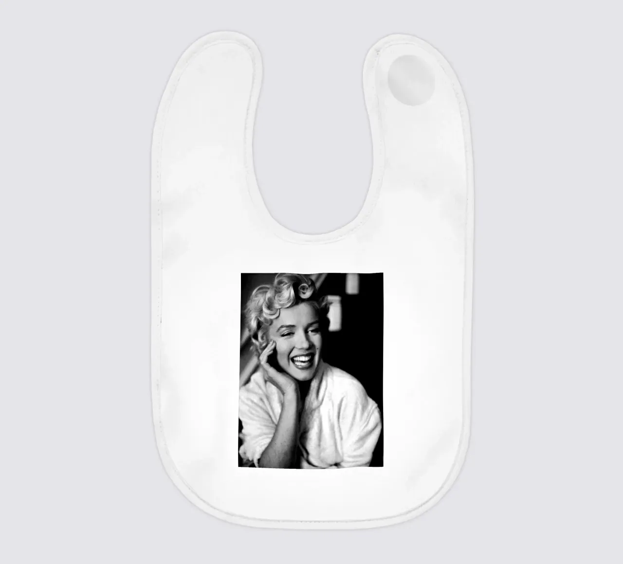 Marilyn Monroe Vintage in bianco e nero bavaglino da valentinomartinst