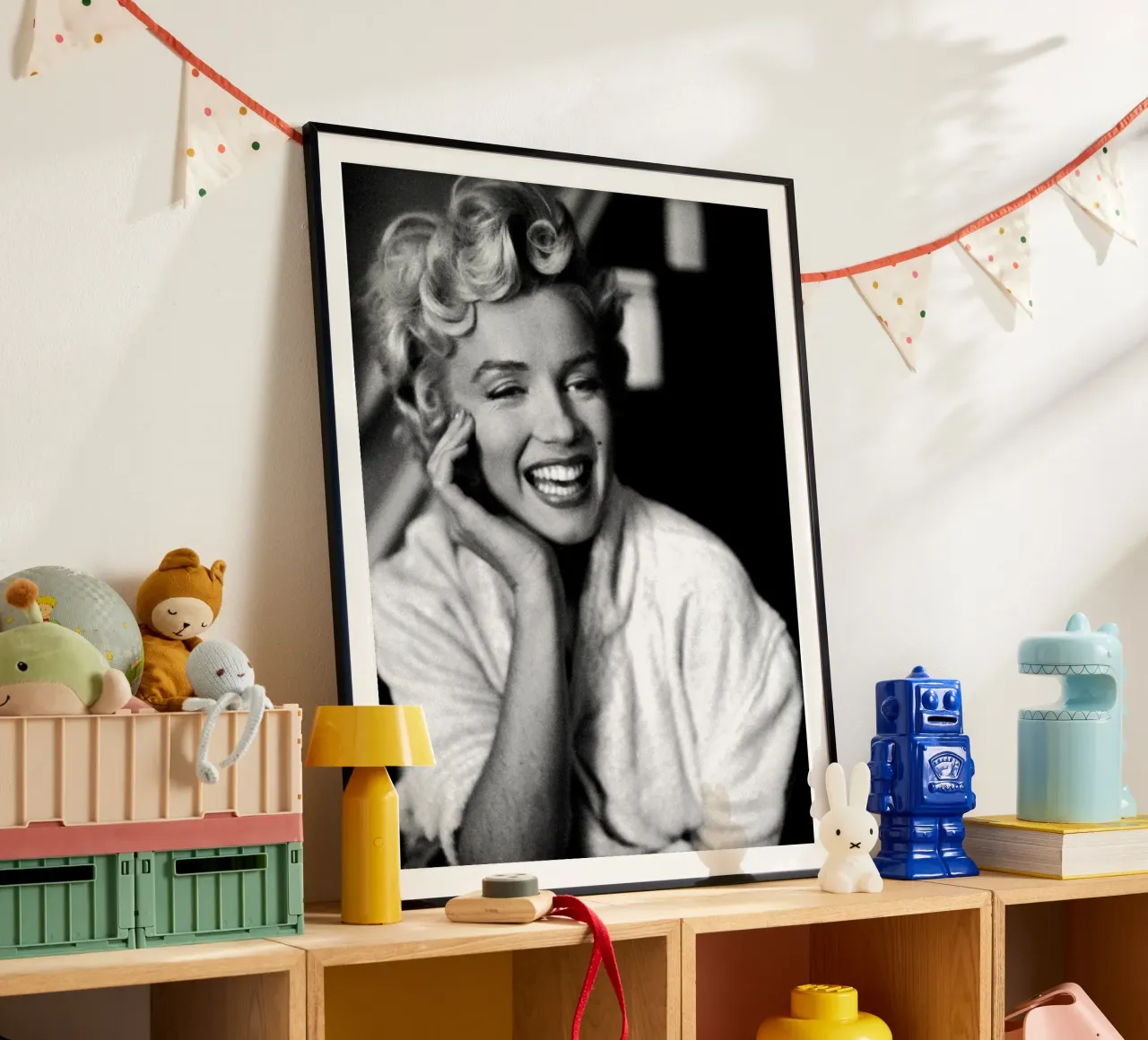 Marilyn Monroe Vintage in bianco e nero carta hahnemühle da valentinomartinst