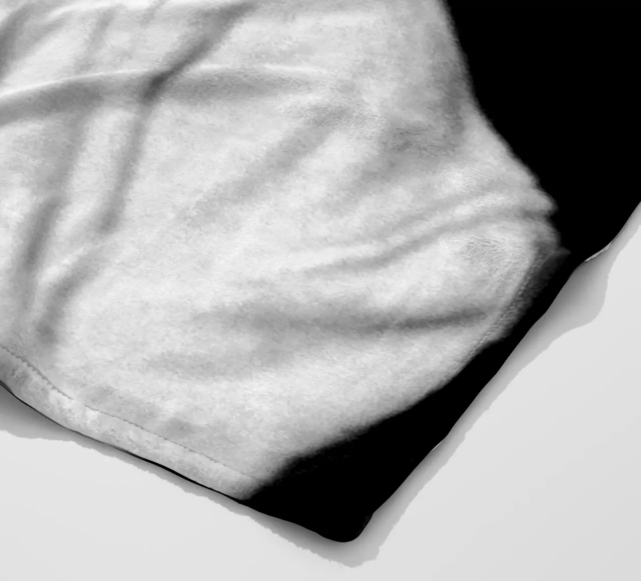 Marilyn Monroe Vintage in bianco e nero coperta in pile da valentinomartinst