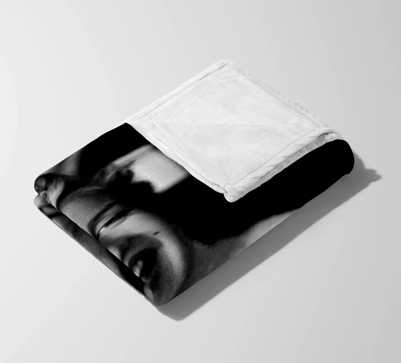 Marilyn Monroe Vintage in bianco e nero coperta in pile da valentinomartinst