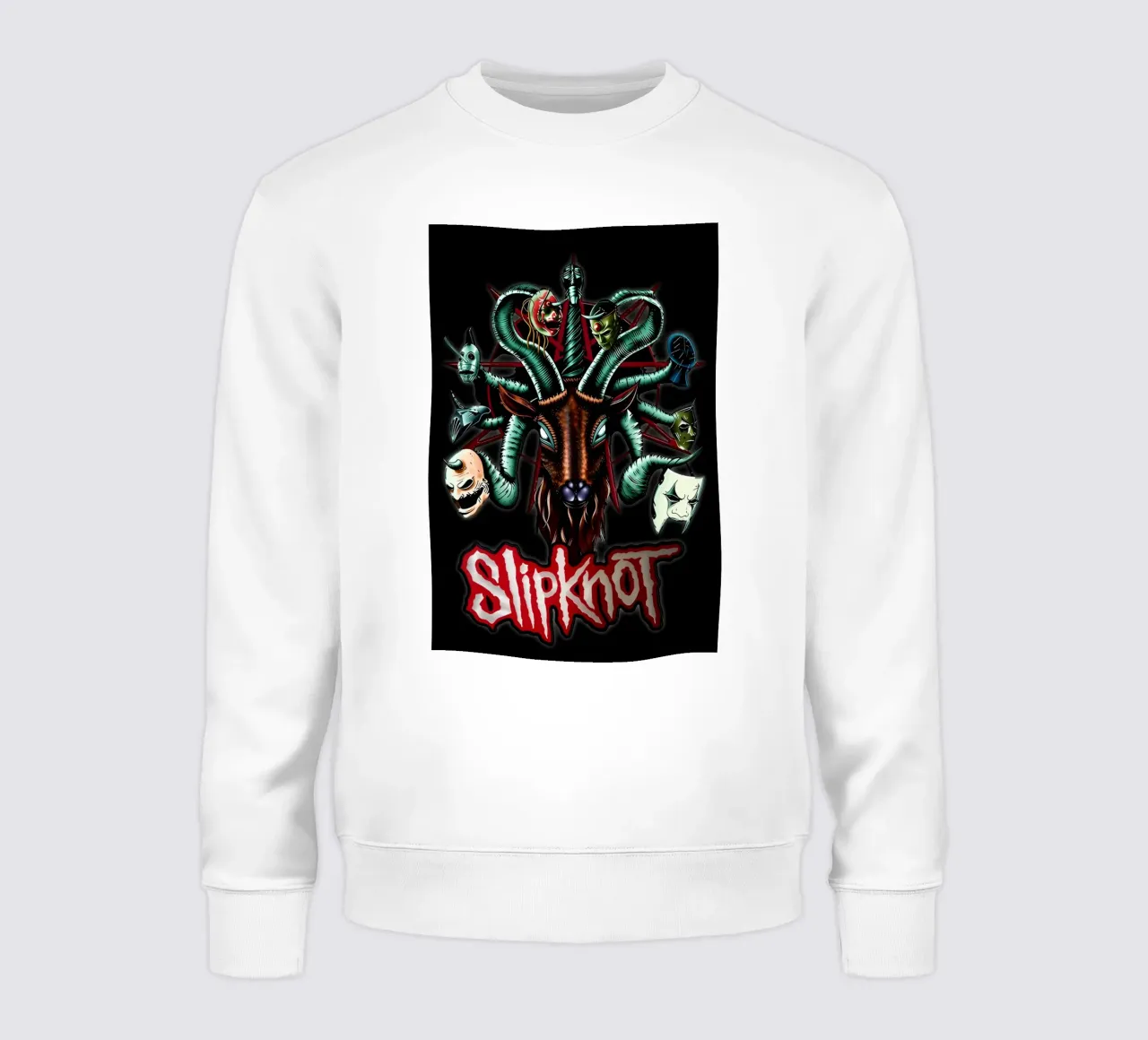 Head Snake Slipknot Poster felpa da TEMONSEOL