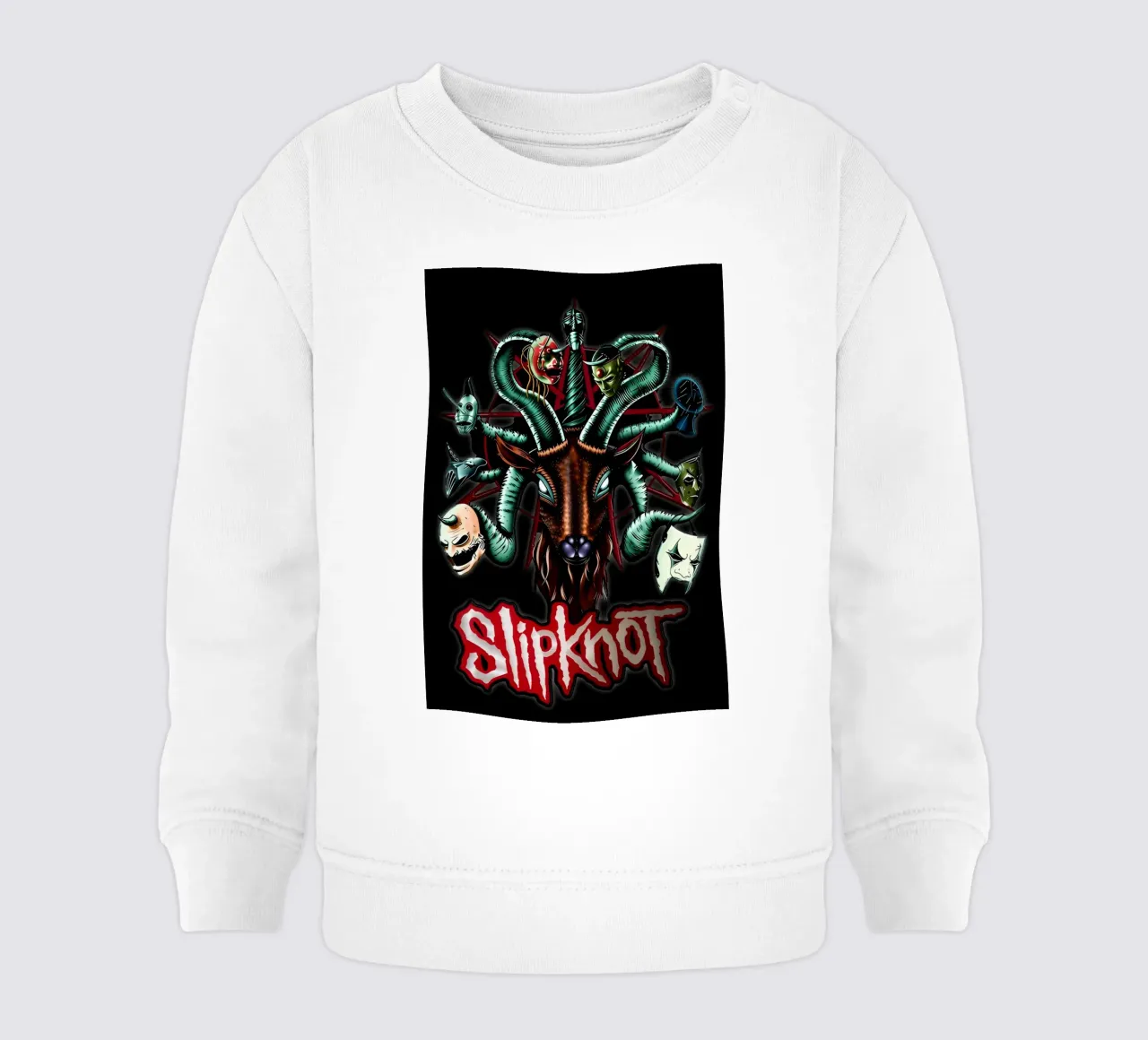 Head Snake Slipknot Poster felpa neonato da TEMONSEOL