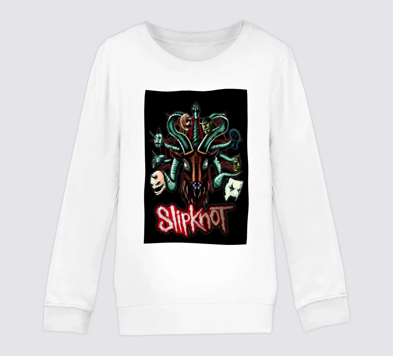 Head Snake Slipknot Poster felpa bambino da TEMONSEOL