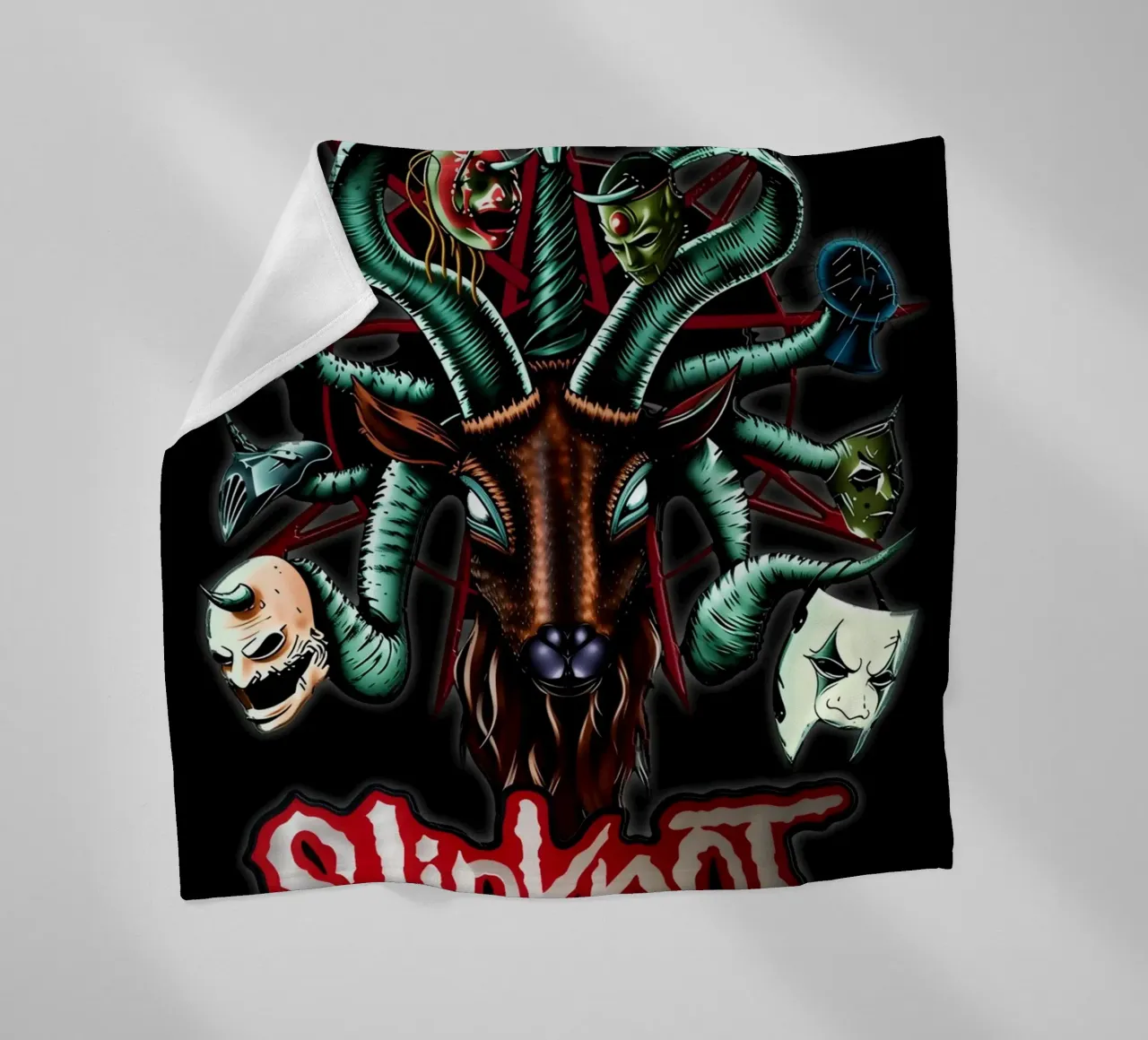 Head Snake Slipknot Poster coperta in pile da TEMONSEOL