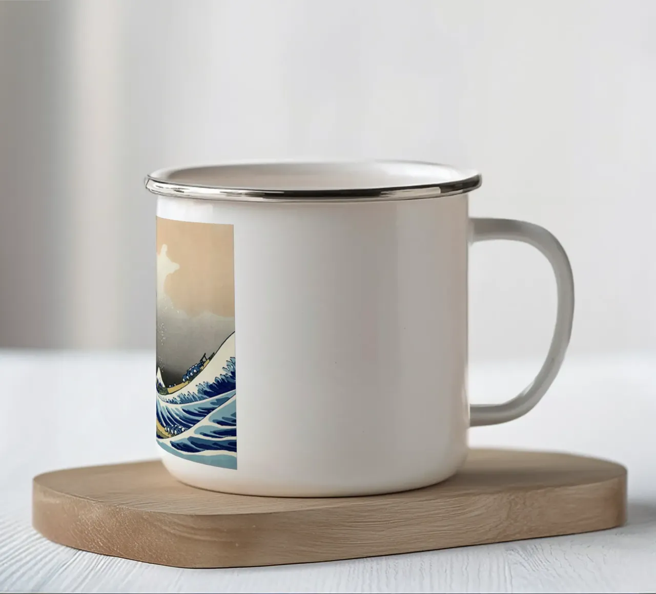 L'onda migliore per sempre tazza in smalto da Test Store