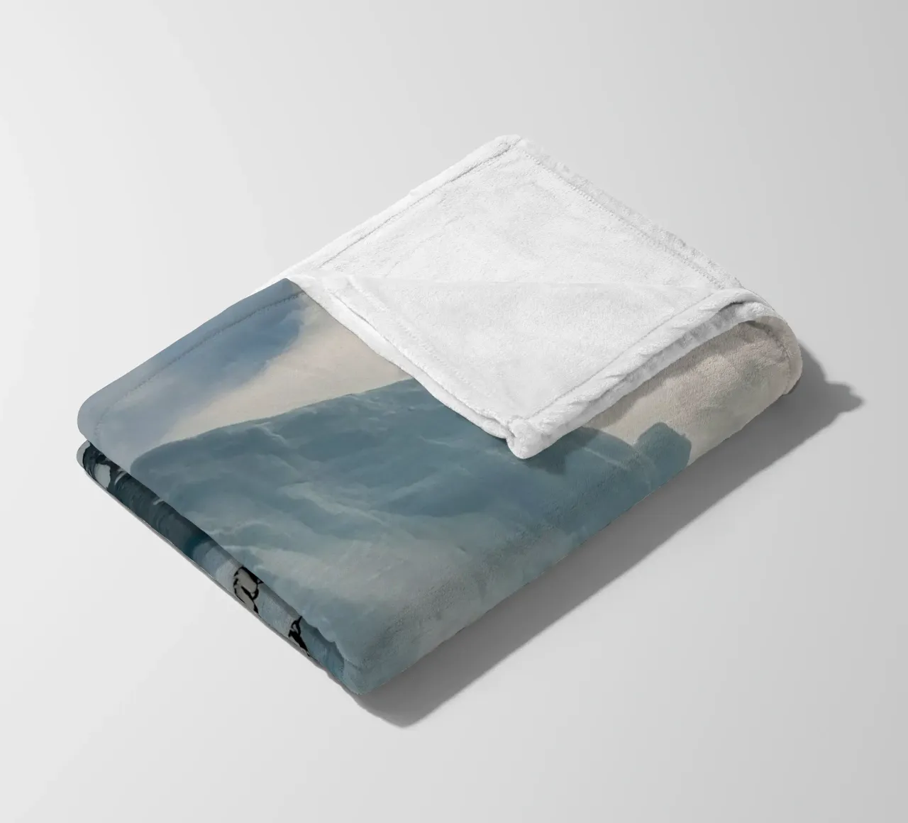 Pinguini su un iceberg in acque fredde coperta in pile da DesignDoodle