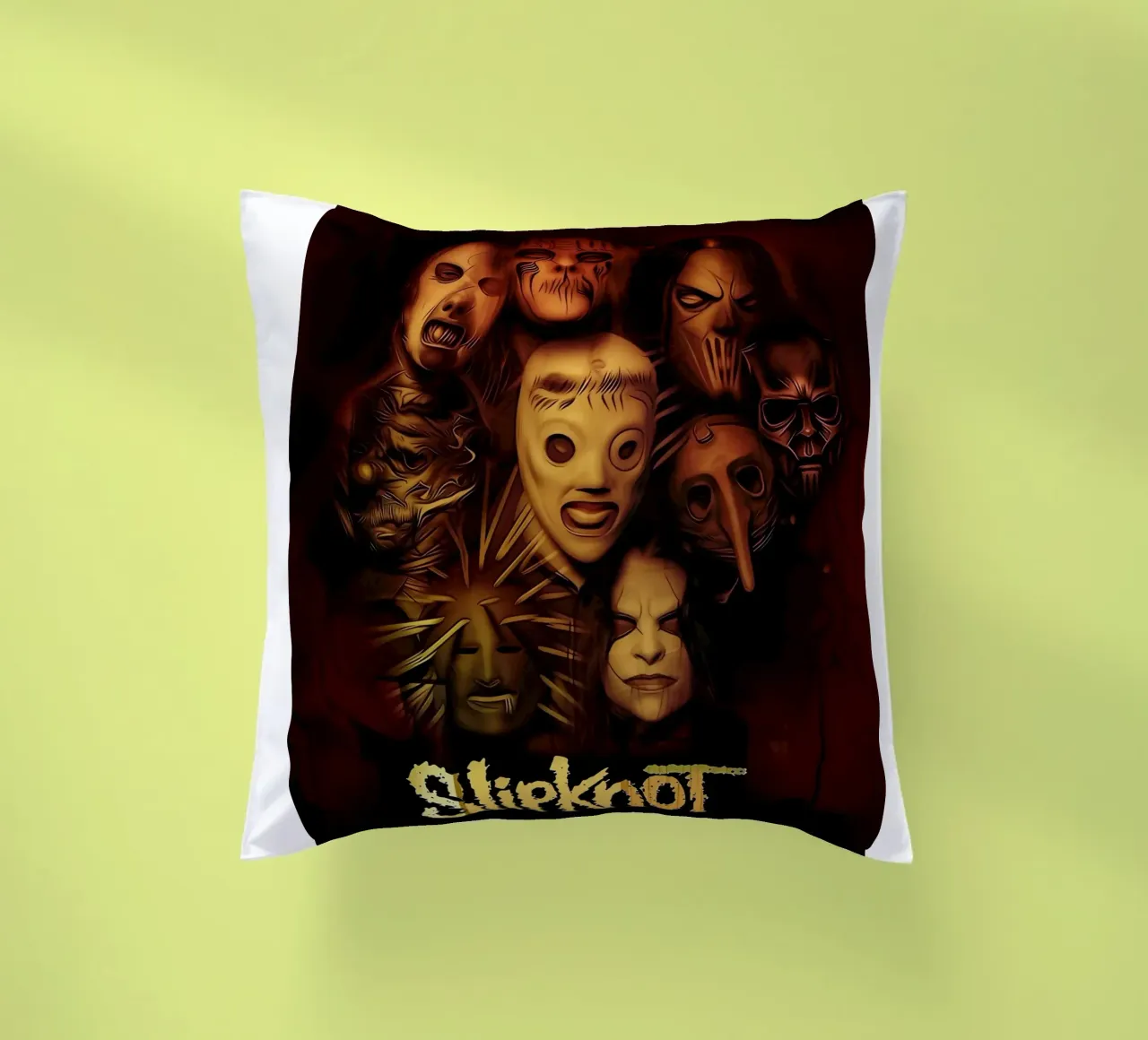 Mask Face Slipknot Poster cuscino da TEMONSEOL