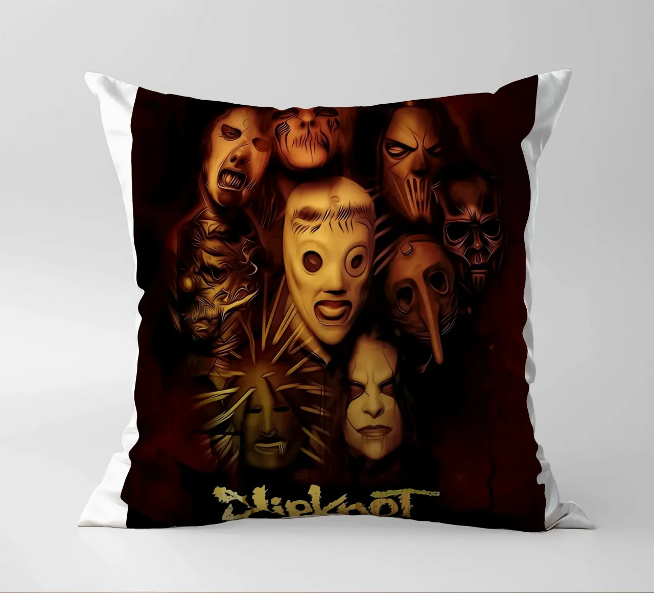 Mask Face Slipknot Poster cuscino da TEMONSEOL
