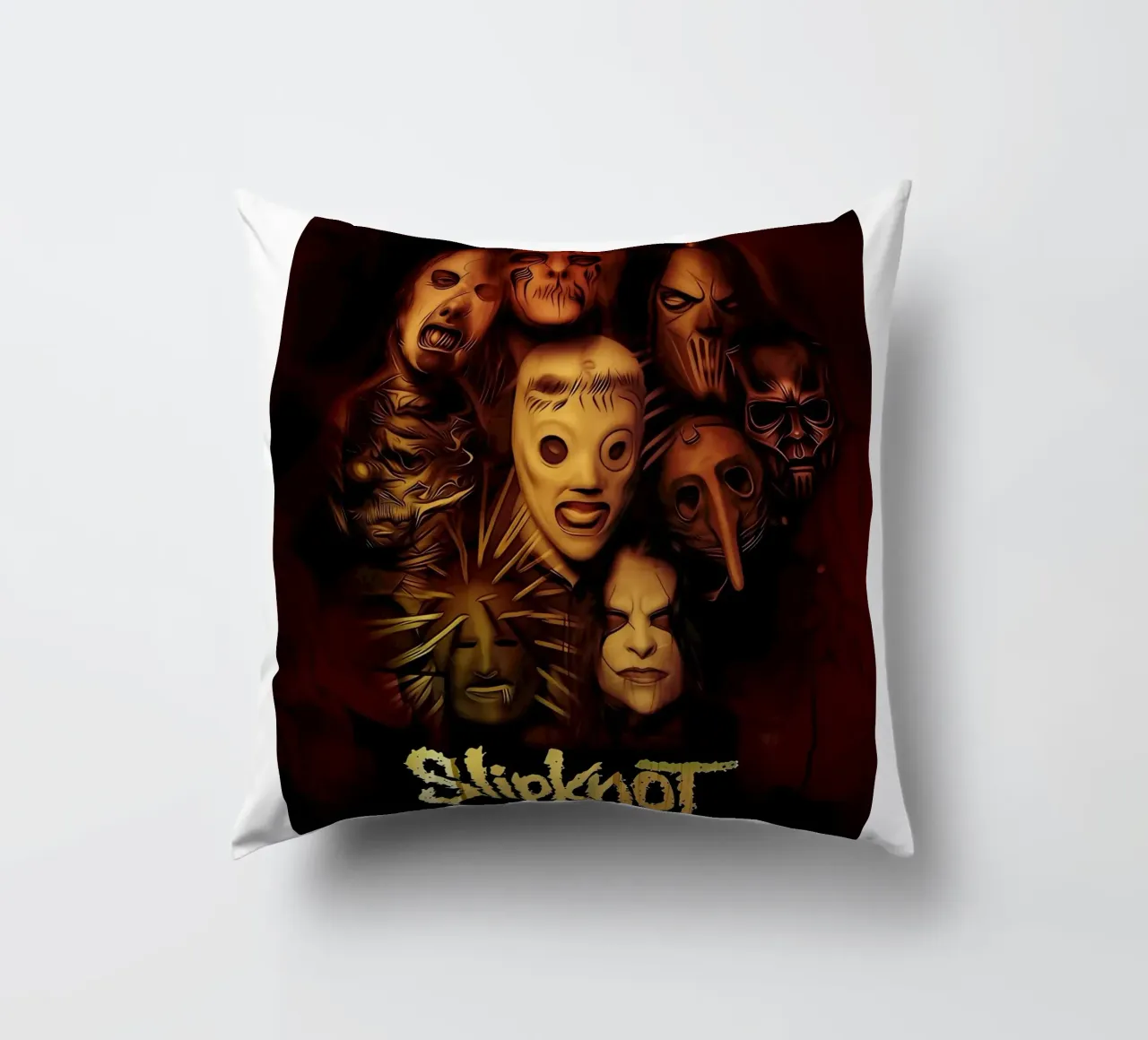 Mask Face Slipknot Poster cuscino da TEMONSEOL