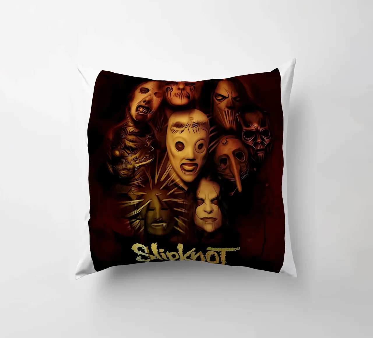 Mask Face Slipknot Poster cuscino da TEMONSEOL