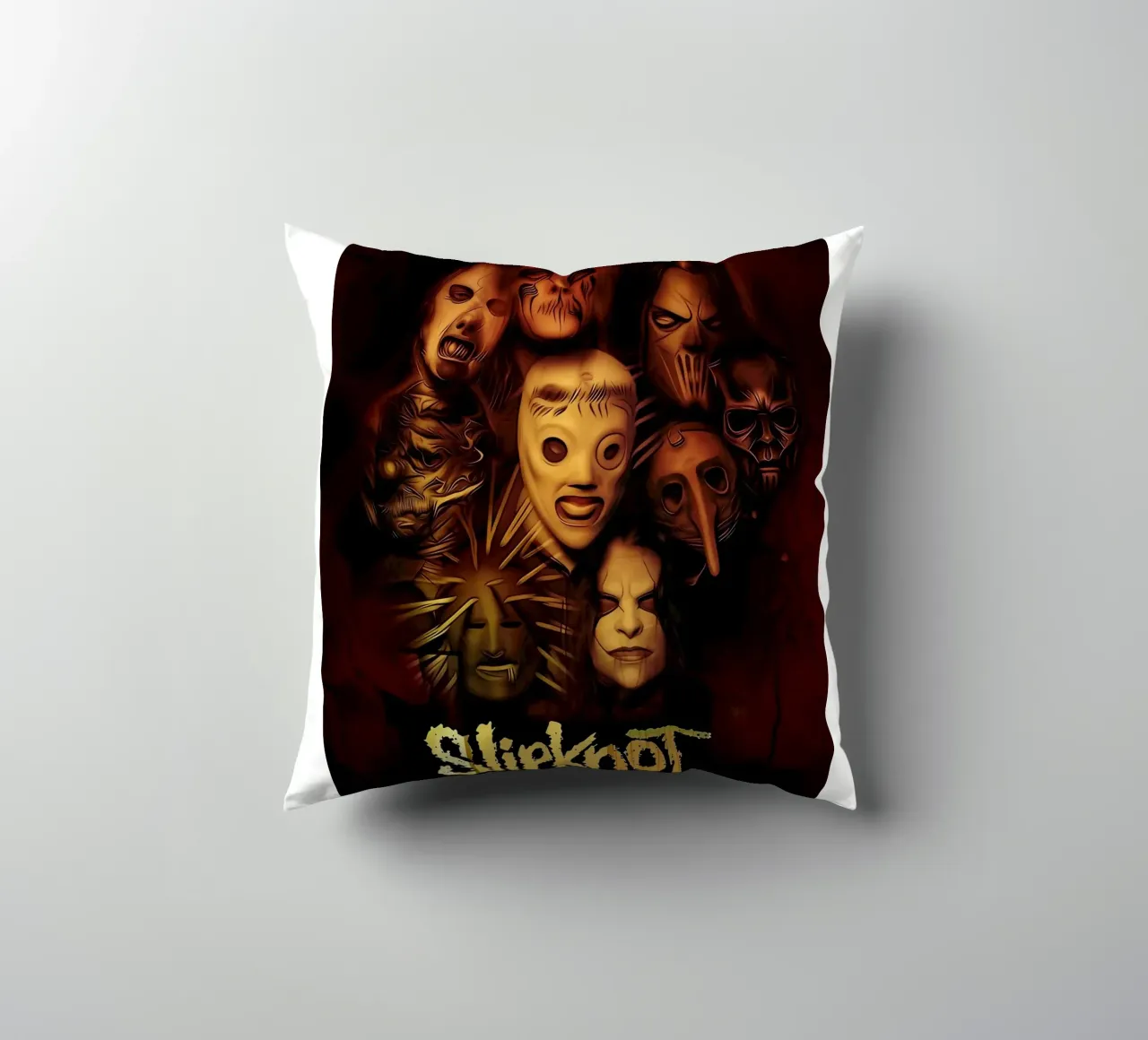Mask Face Slipknot Poster cuscino da TEMONSEOL