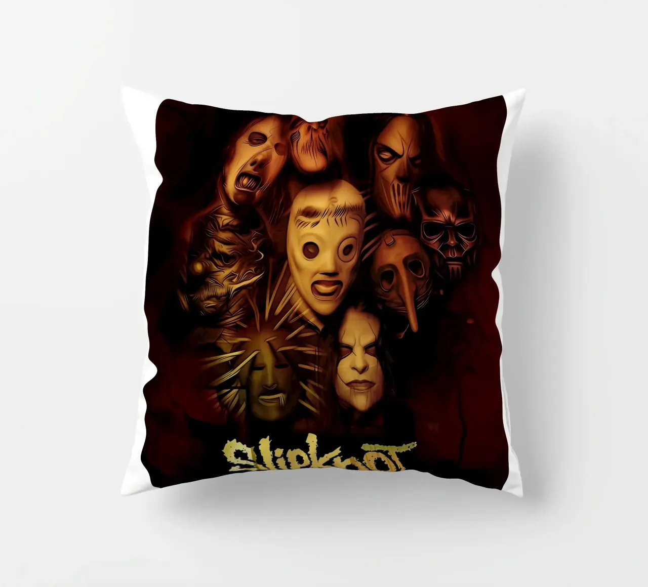 Mask Face Slipknot Poster cuscino da TEMONSEOL