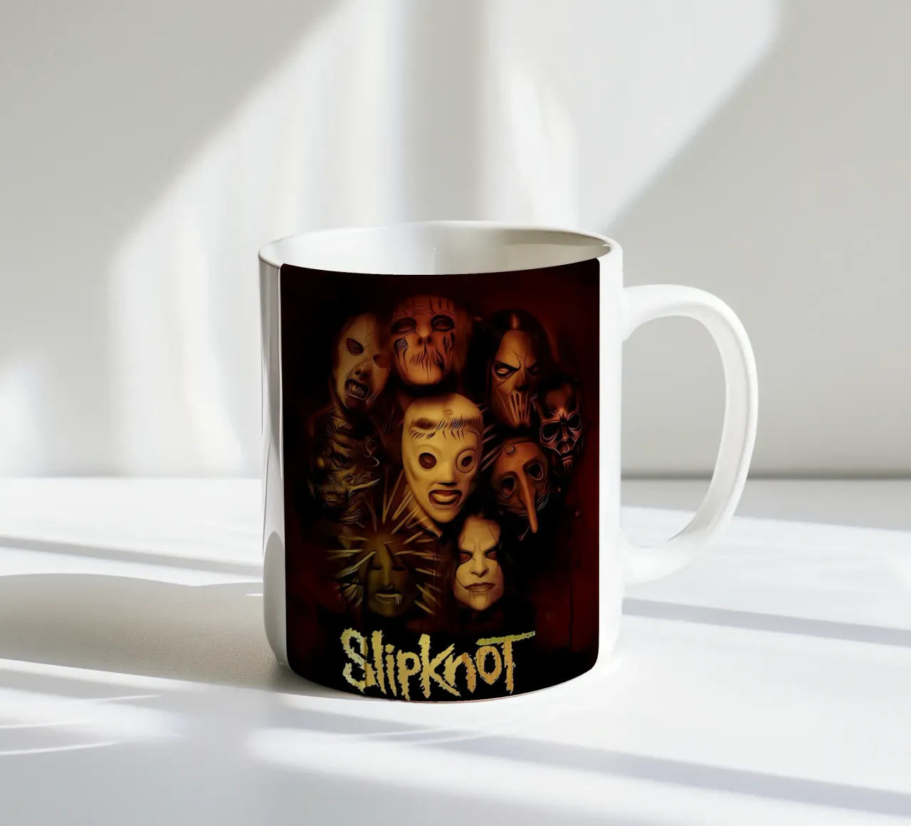 Mask Face Slipknot Poster tazza in ceramica da TEMONSEOL