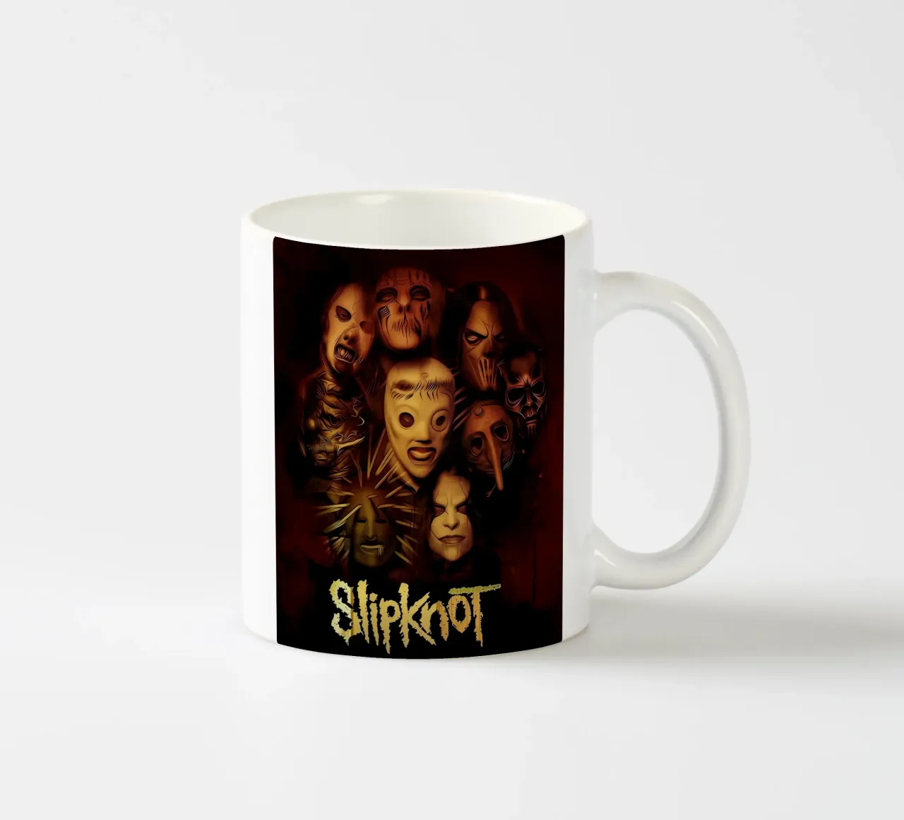 Mask Face Slipknot Poster tazza in ceramica da TEMONSEOL