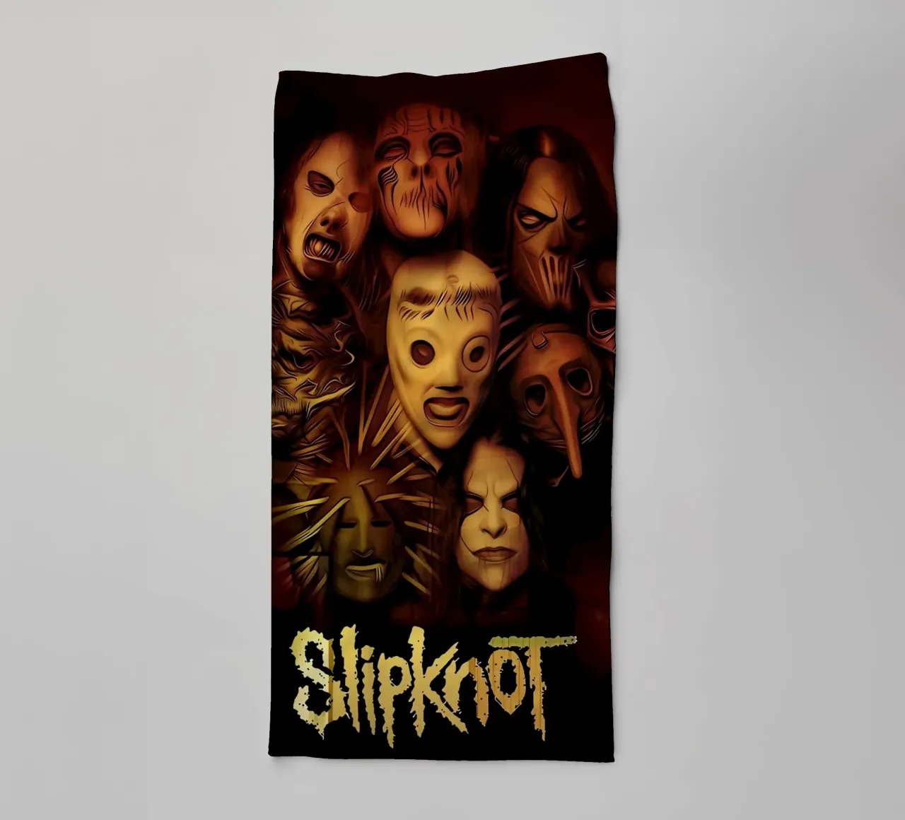 Mask Face Slipknot Poster asciugamano da bagno da TEMONSEOL