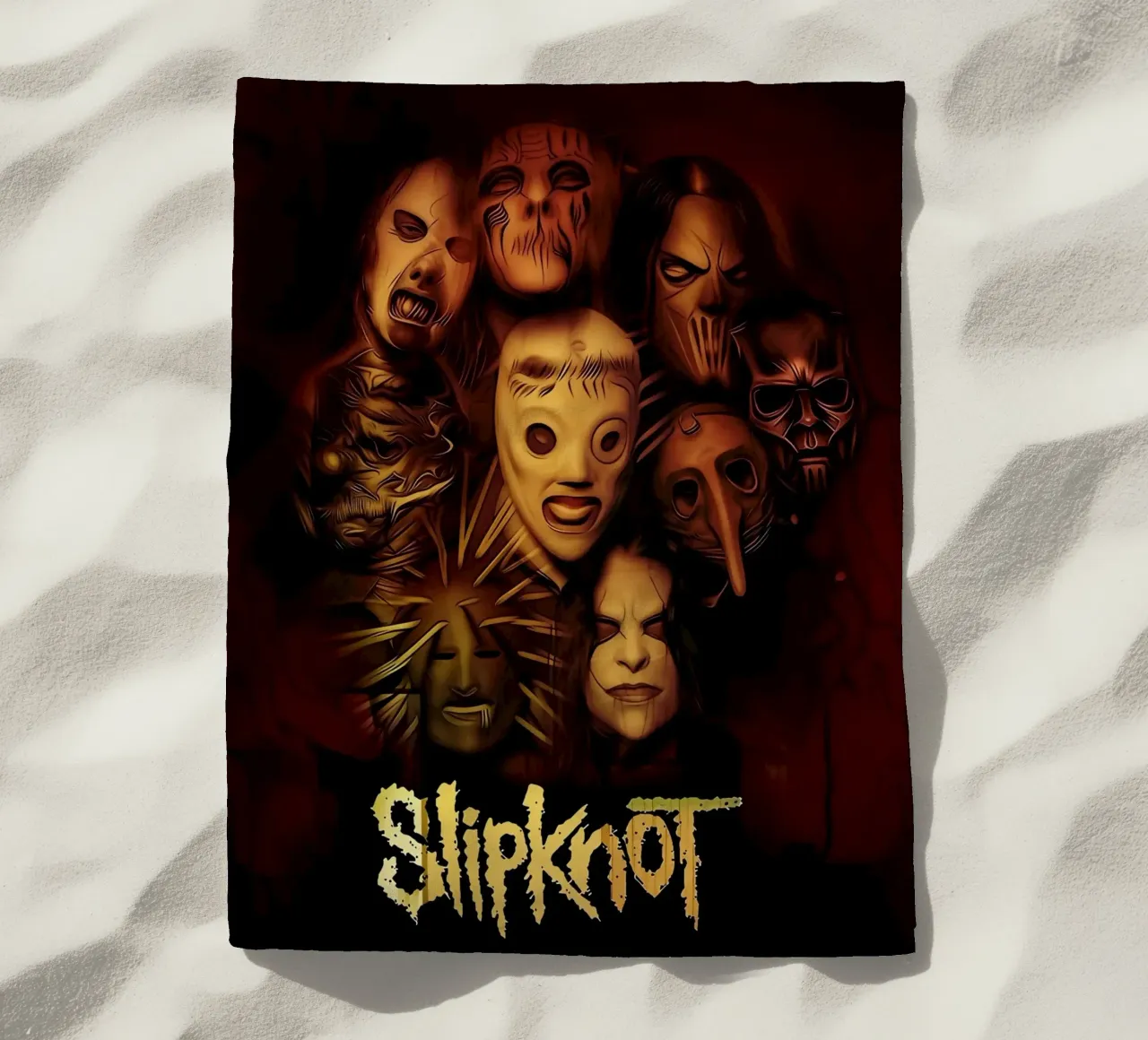 Mask Face Slipknot Poster telo mare da TEMONSEOL