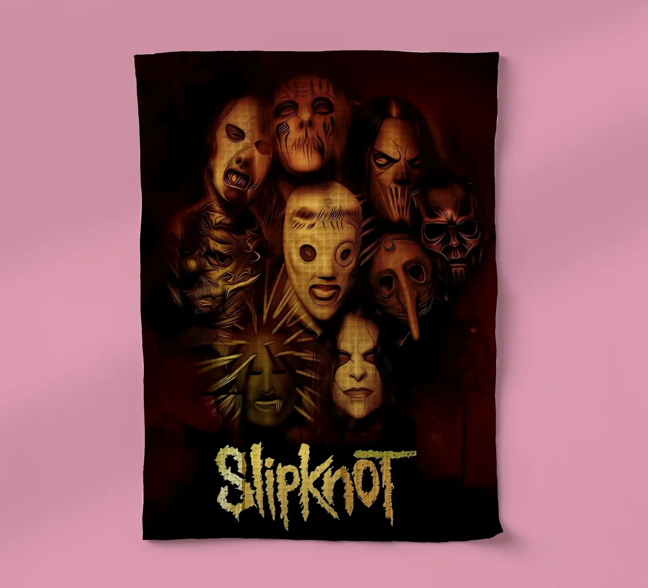 Mask Face Slipknot Poster canovaccio da cucina da TEMONSEOL