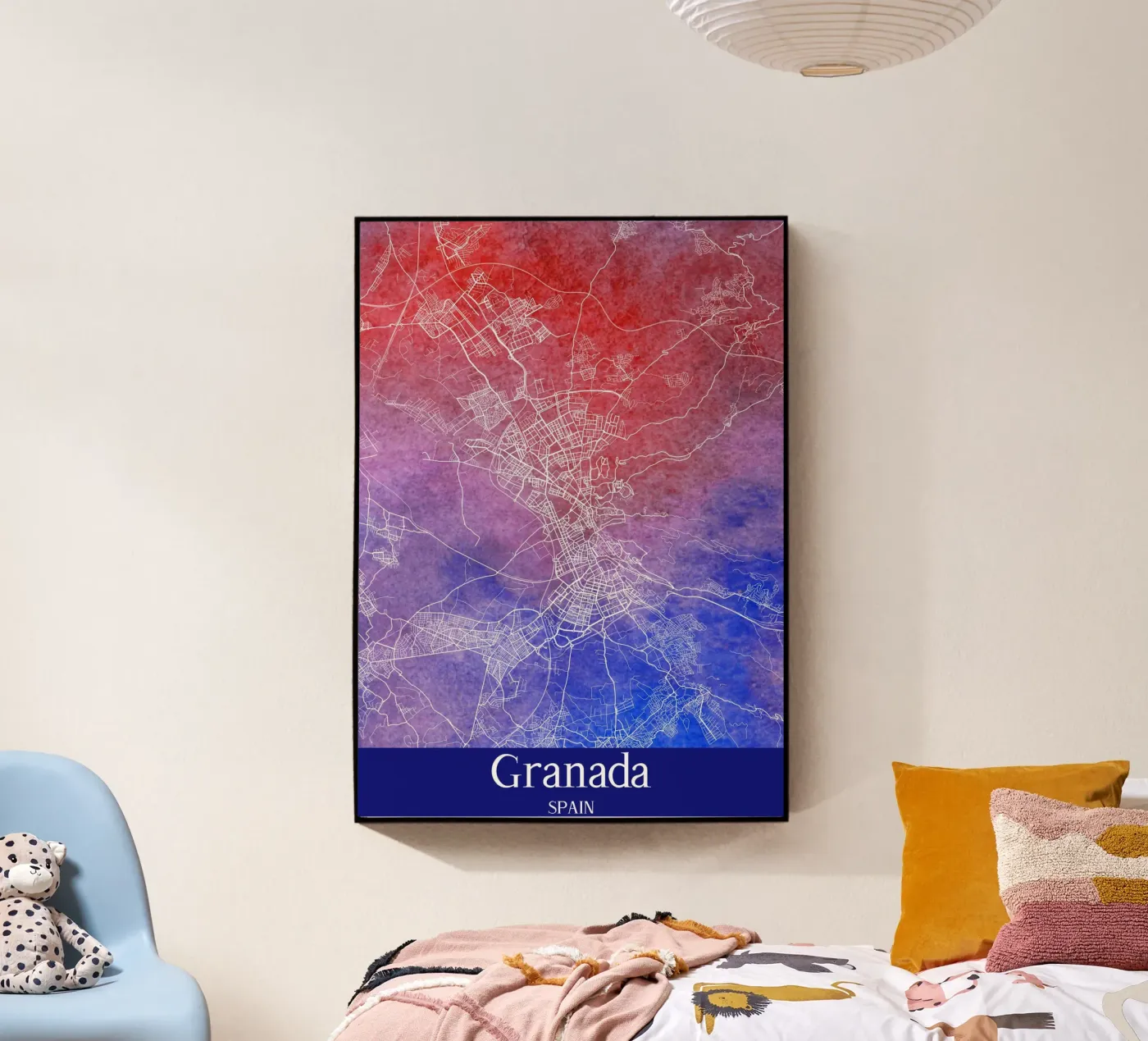 Granada SPAIN acryl van WorldPrint