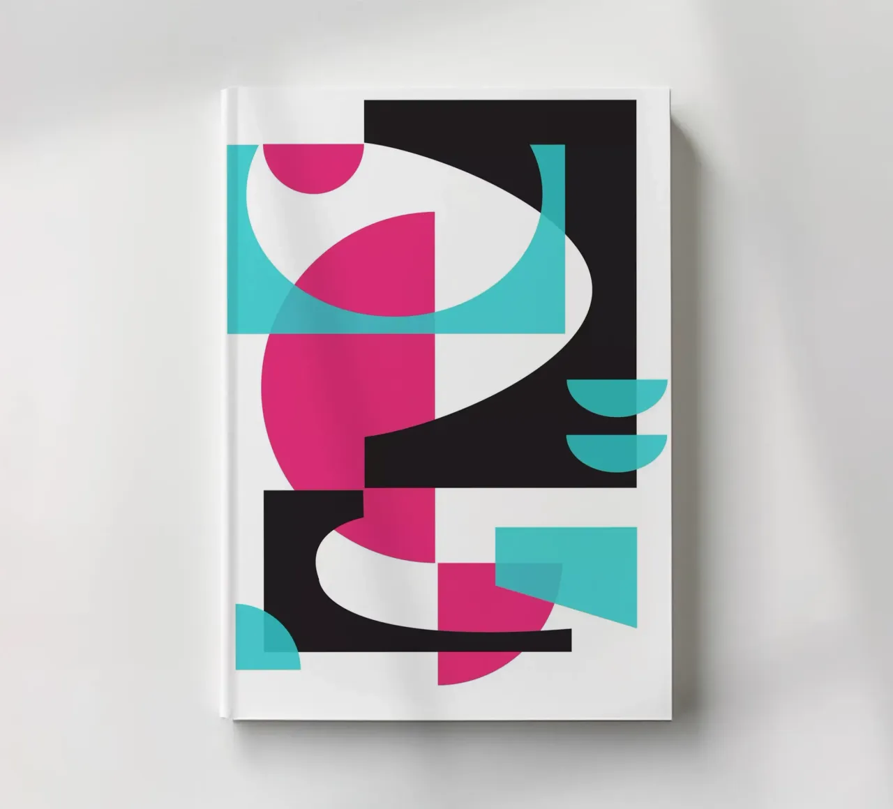 Flowing Edges notebook by Kim Hubball Studio