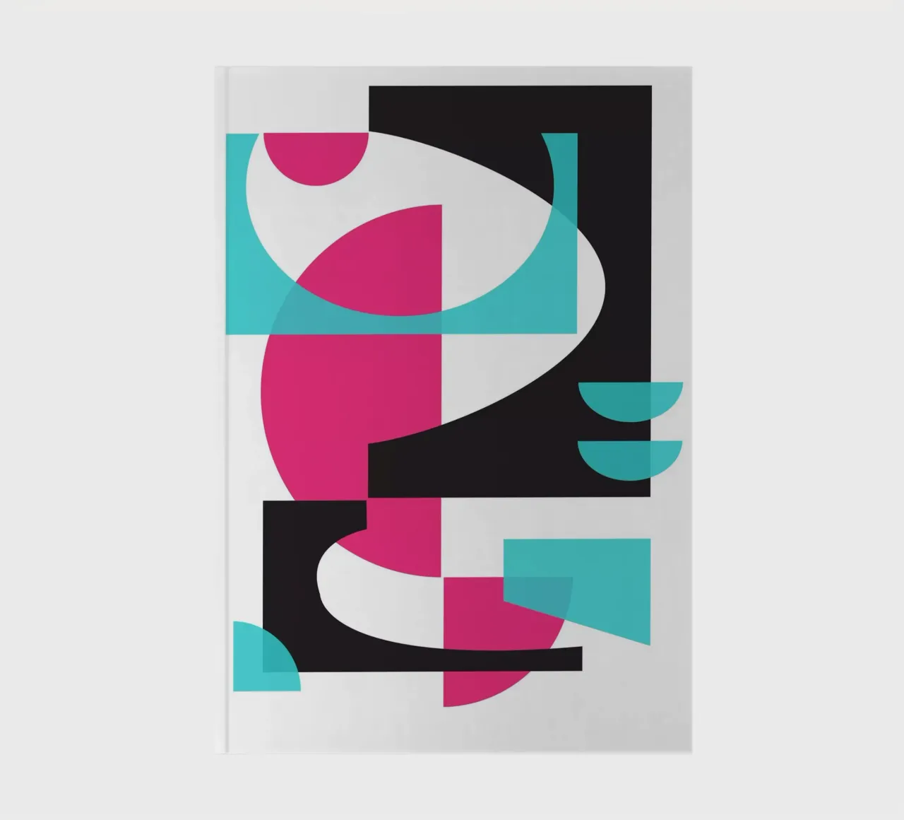 Flowing Edges notebook by Kim Hubball Studio