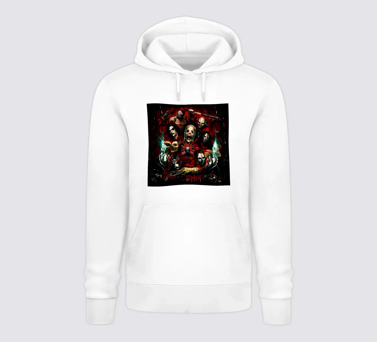 Clown Member Slipknot Poster felpa con cappuccio da TEMONSEOL