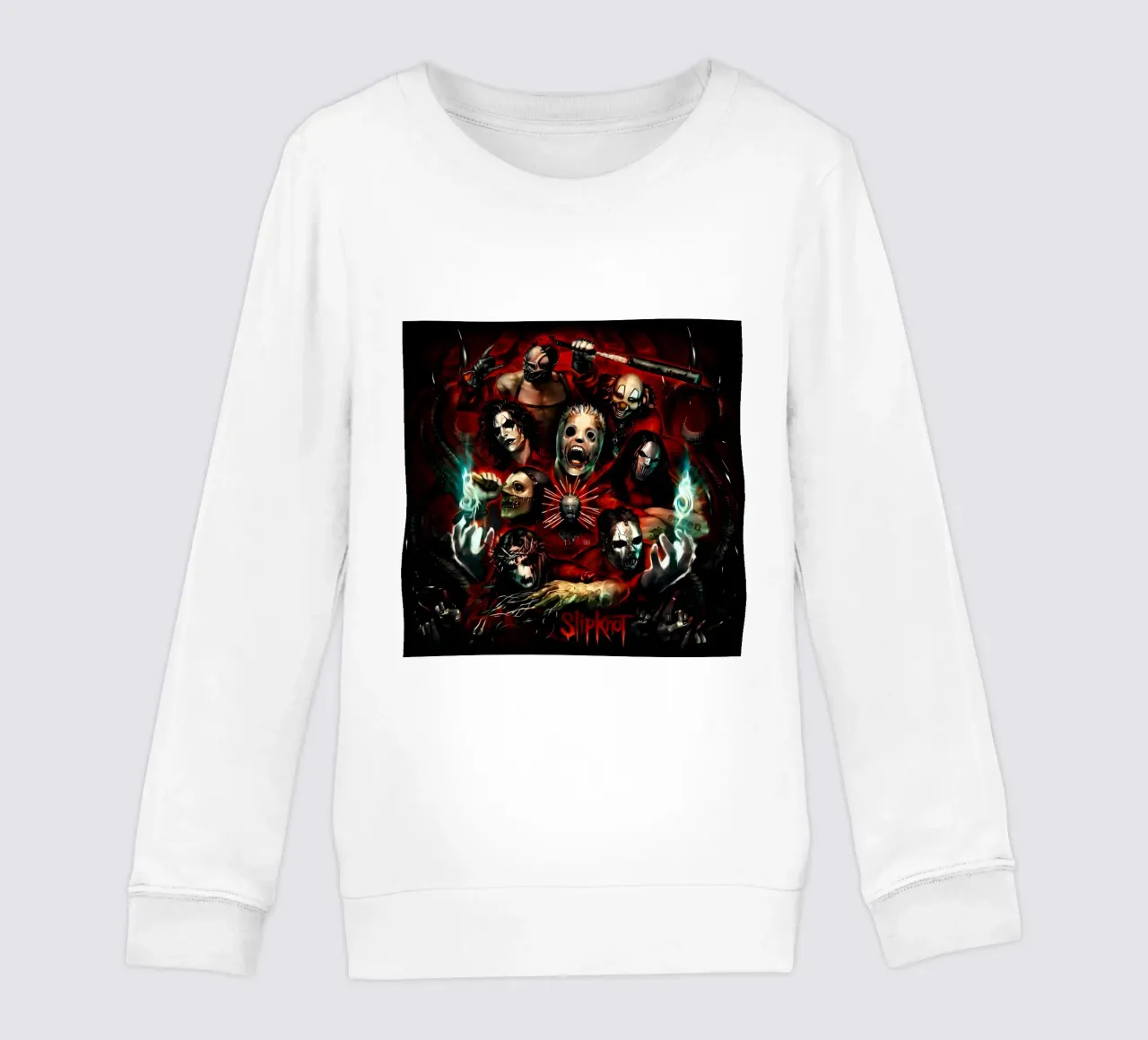 Clown Member Slipknot Poster felpa bambino da TEMONSEOL