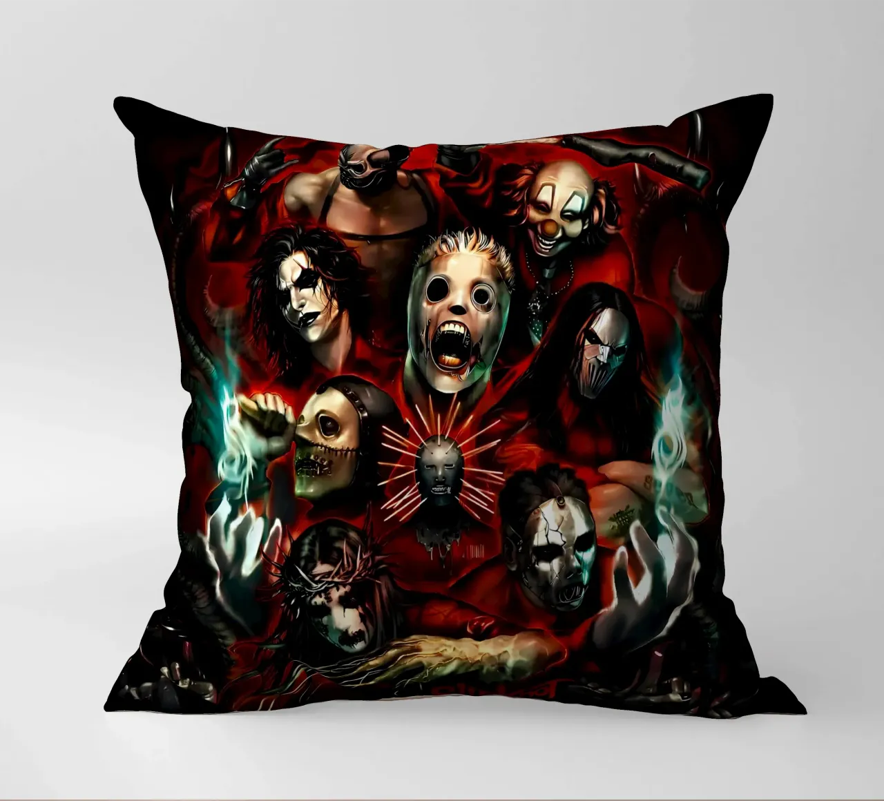 Clown Member Slipknot Poster cuscino da TEMONSEOL