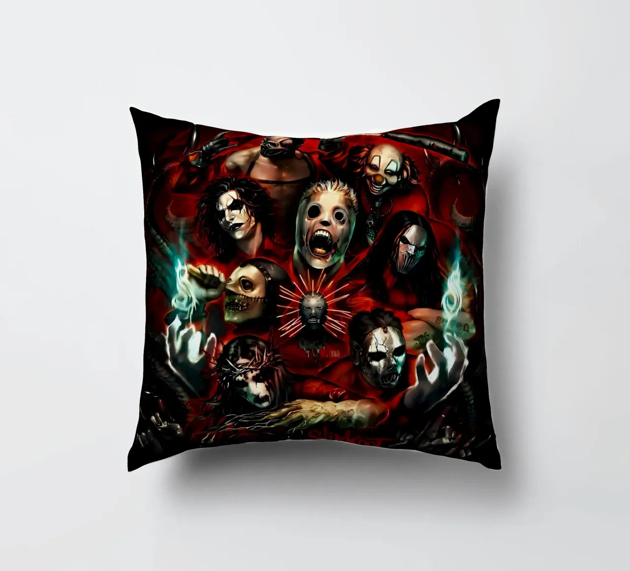 Clown Member Slipknot Poster cuscino da TEMONSEOL