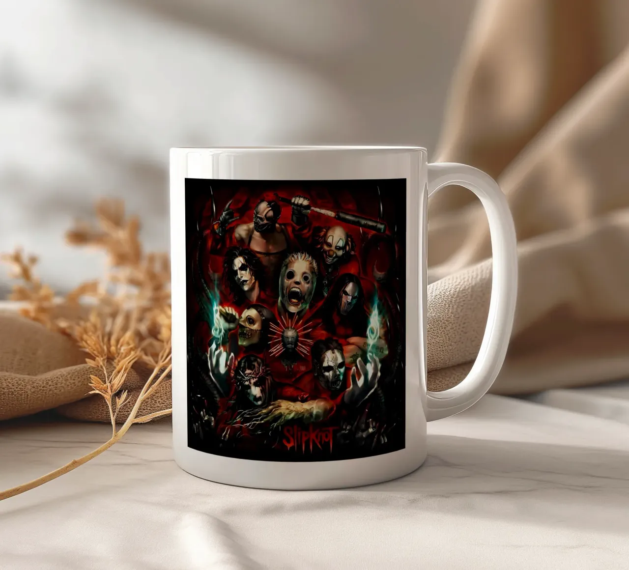 Clown Member Slipknot Poster tazza in ceramica da TEMONSEOL