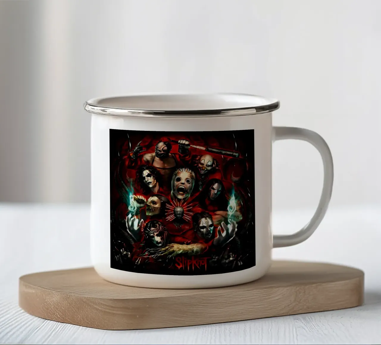 Clown Member Slipknot Poster tazza in smalto da TEMONSEOL