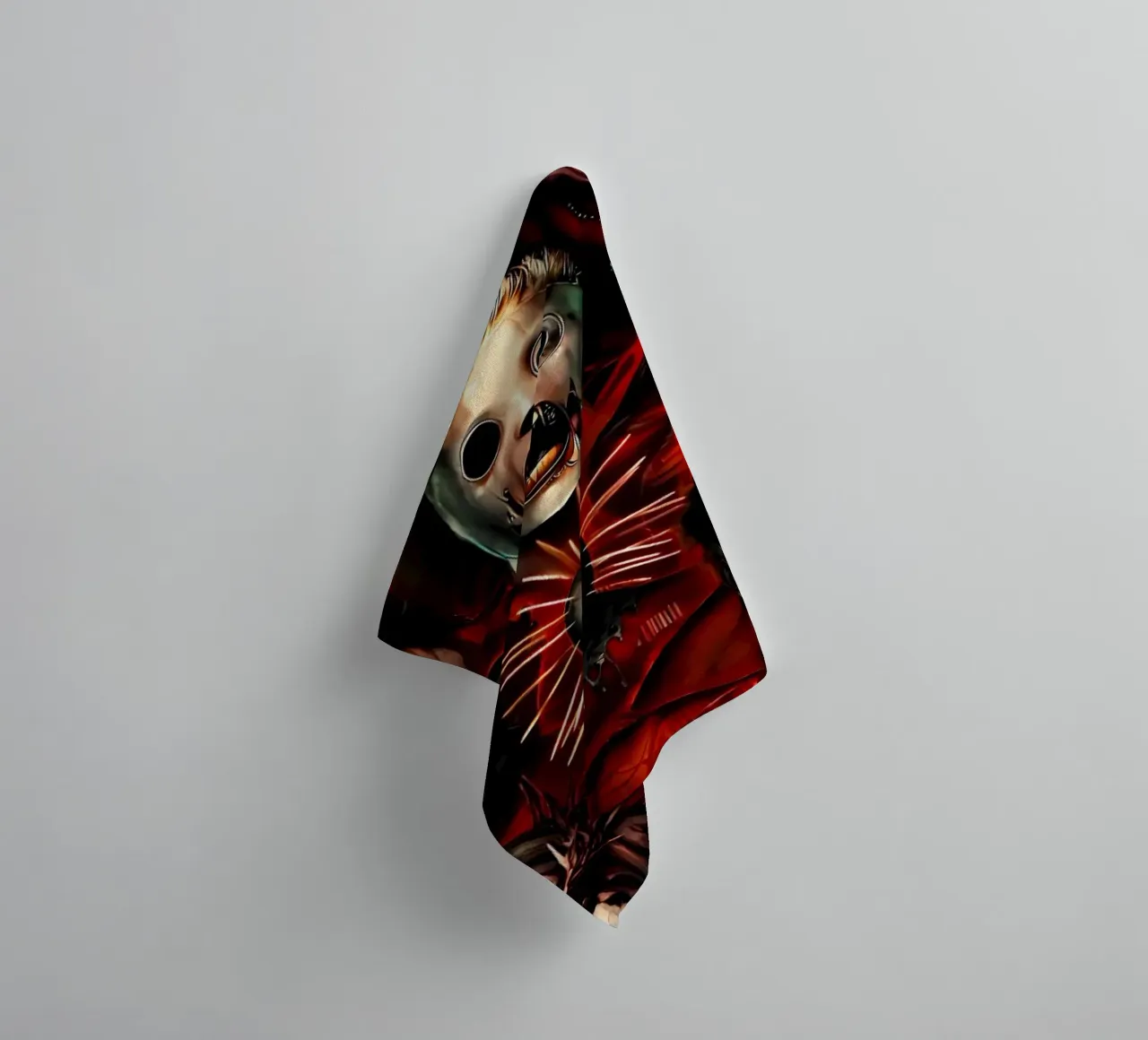 Clown Member Slipknot Poster asciugamano da bagno da TEMONSEOL