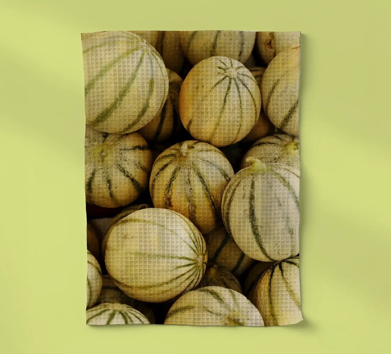Honig - Melonen in languedoc-roussillon (Frankreich) Geschirrtuch von Simon Koy